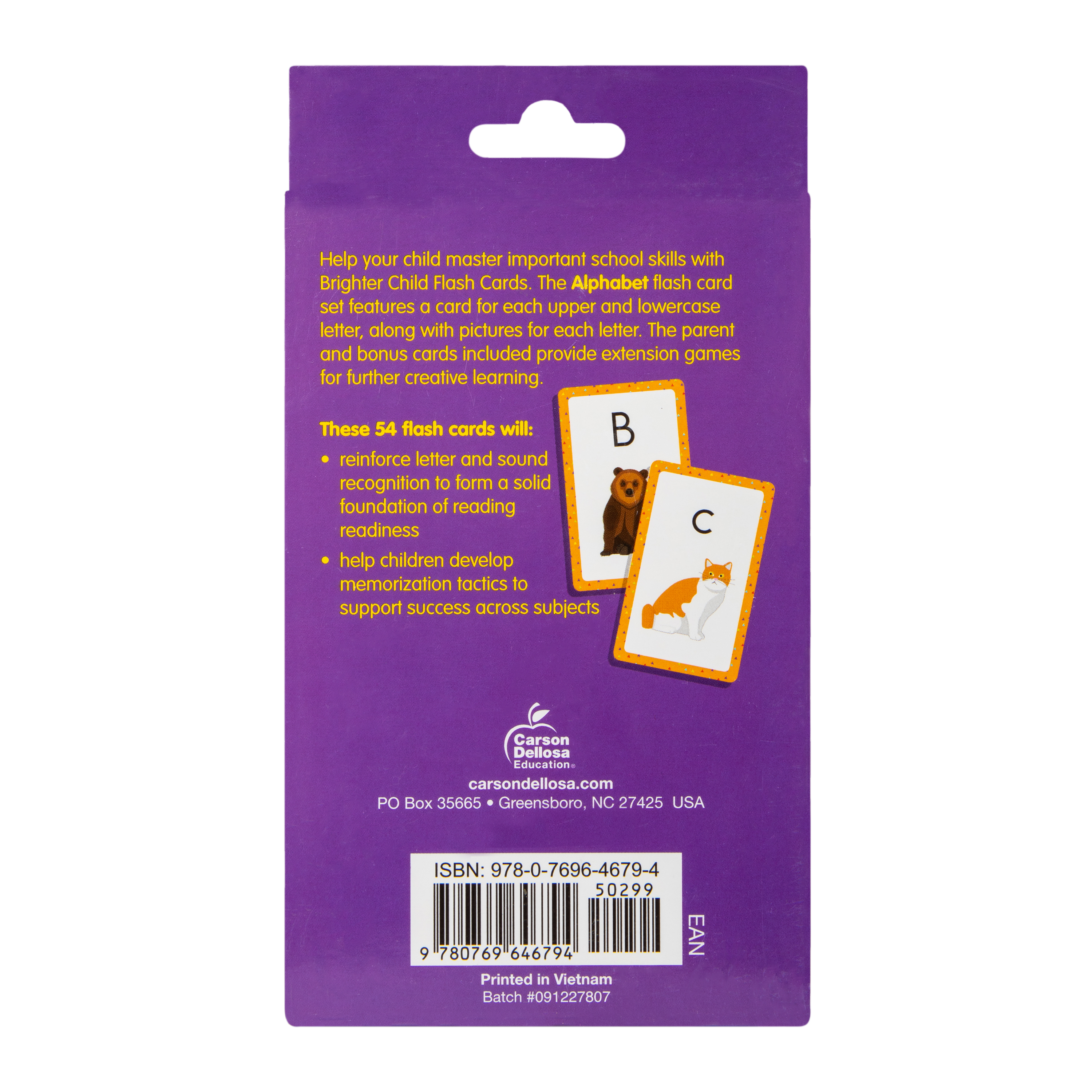 Brighter Child® Alphabet Flash Cards 54-Count