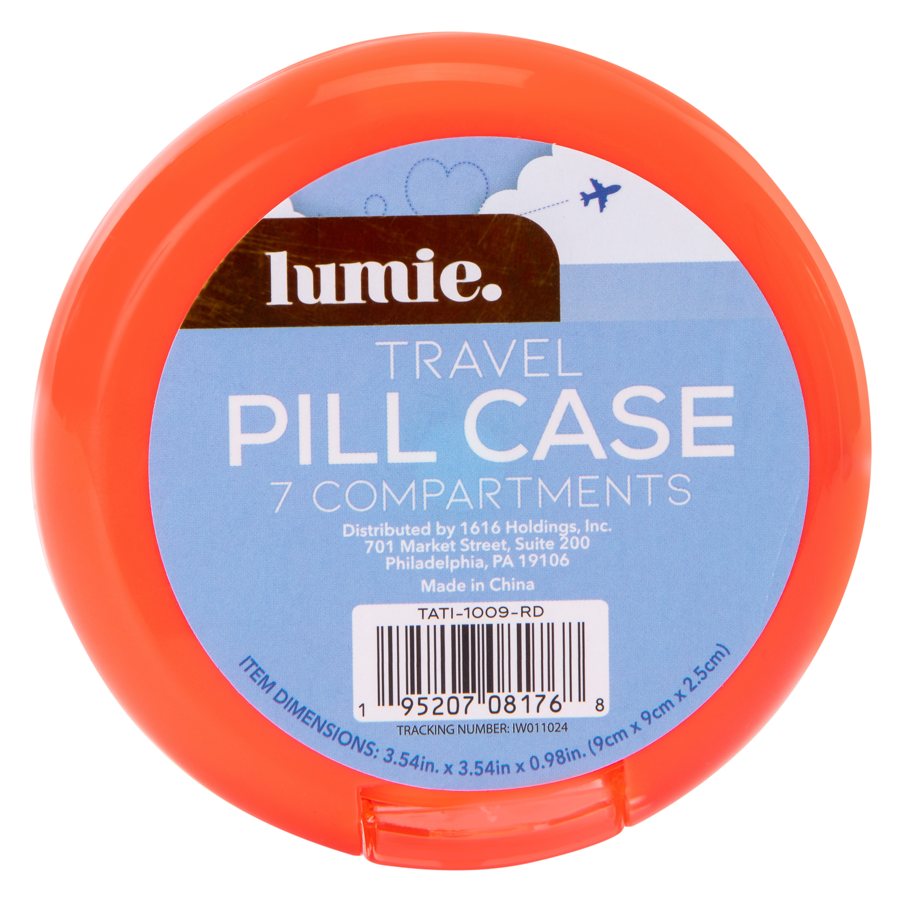 Fruit Slice Pill Case 3.54in