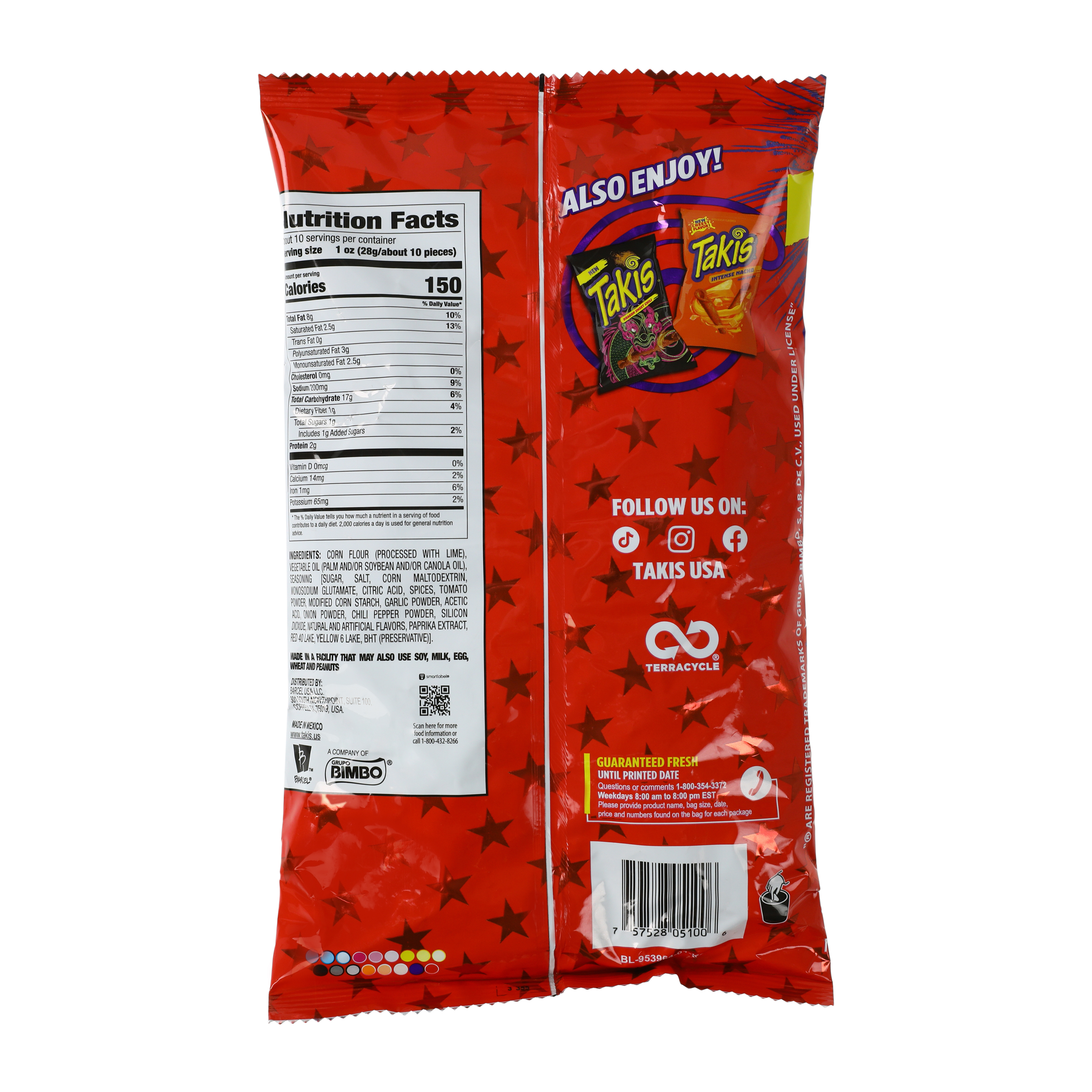 Takis® Kaboom! Limited Edition Rolled Tortilla Chips 9.9oz