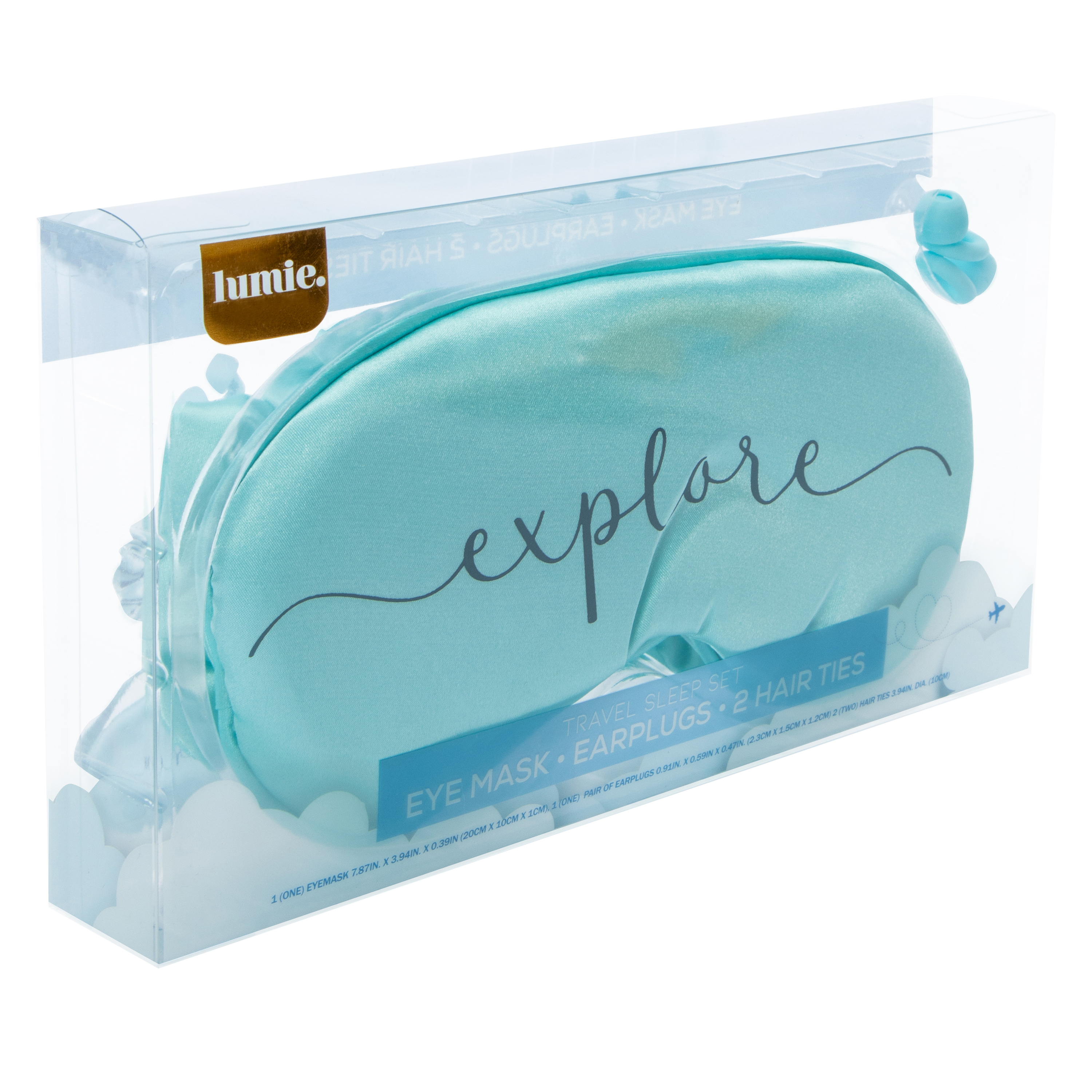 Eye Mask Scrunchie Set