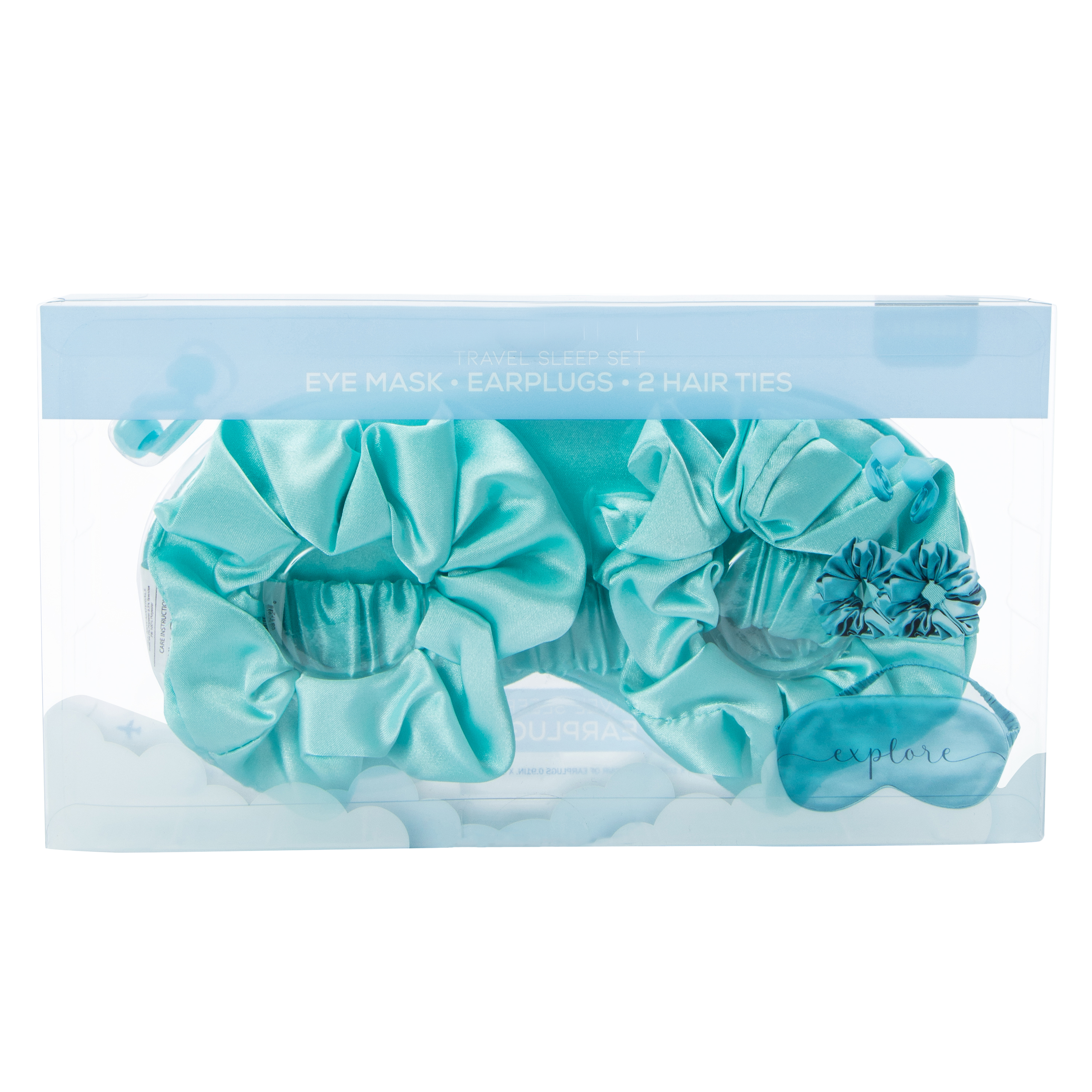 Eye Mask Scrunchie Set