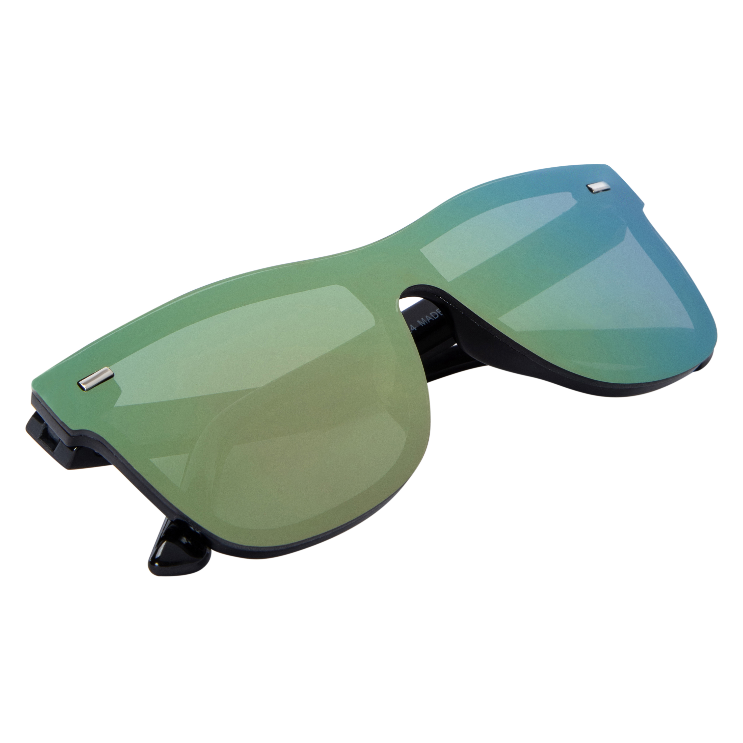 Mens Rectangle Shield Sunglasses