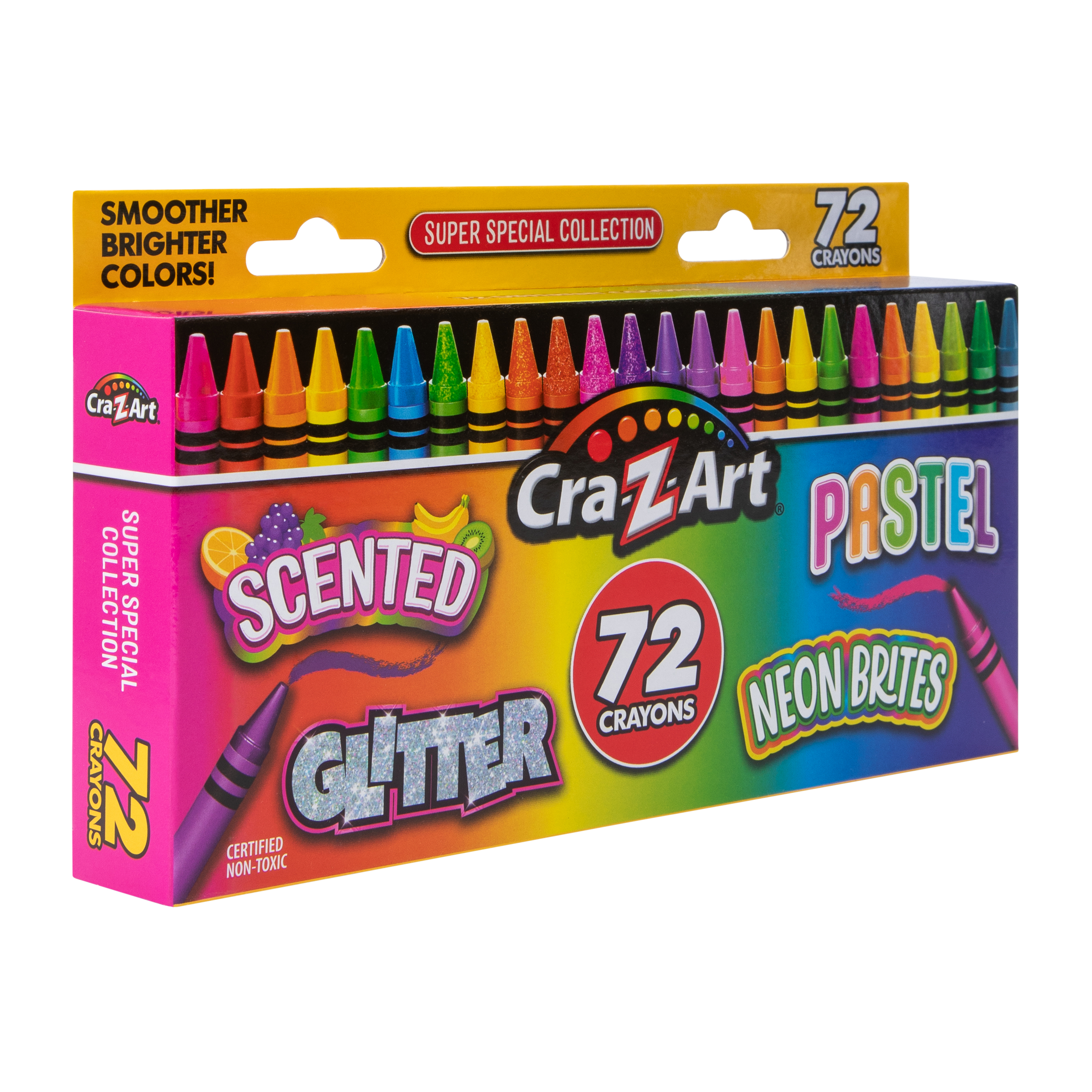 少し豊富な贈り物 Collection Special Super Cra-Z-Art® Crayon 72-Count Pack 絵画