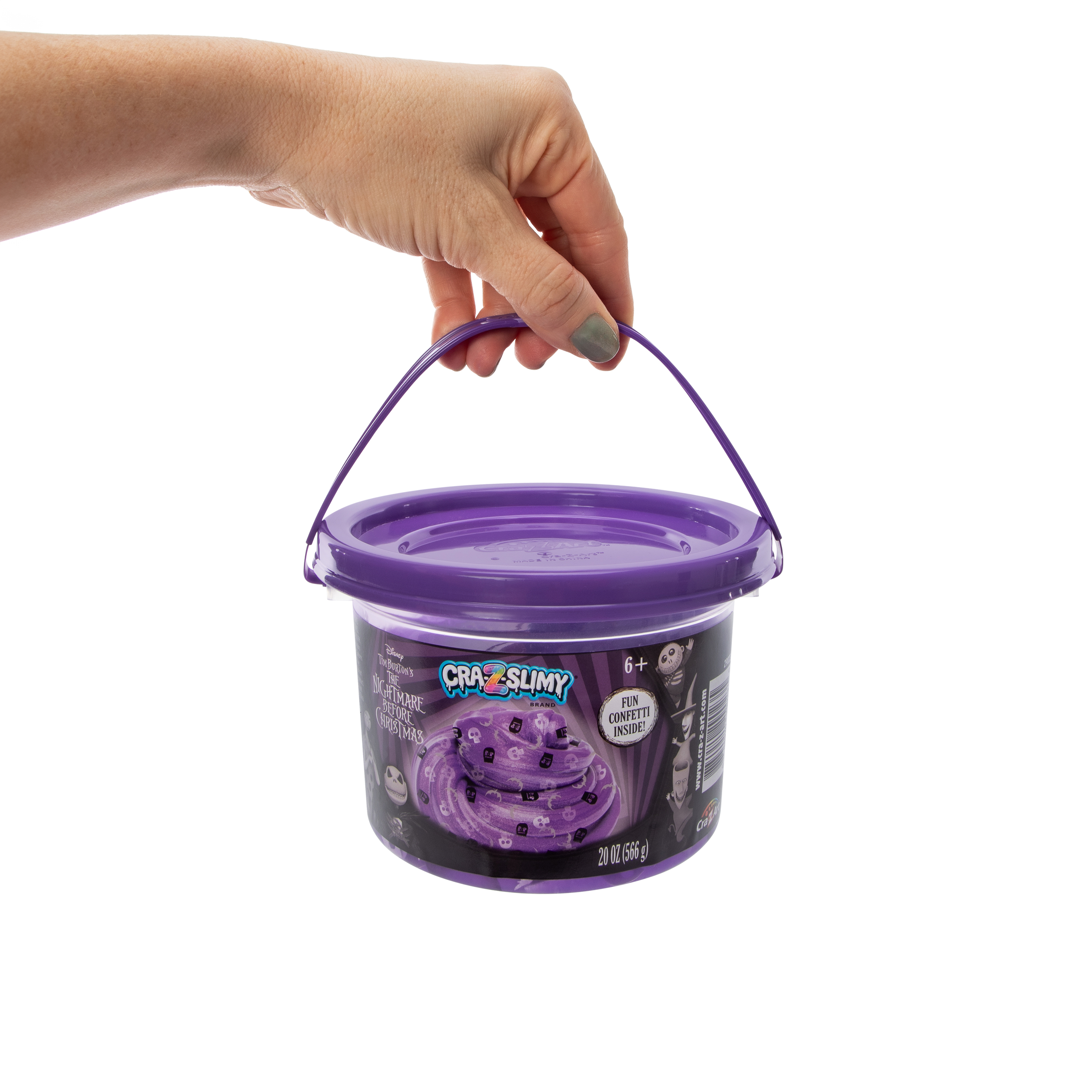 Cra-Z-Slimy® x Disney Tim Burton's The Nightmare Before Christmas Slime Tub 20oz