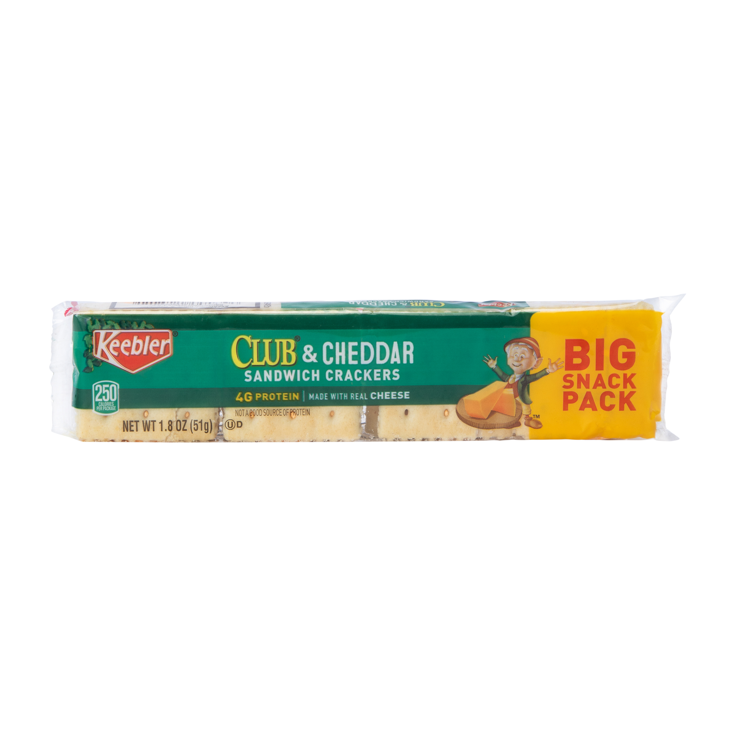 Keebler Club & Cheddar Sandwich Crackers 1.8oz
