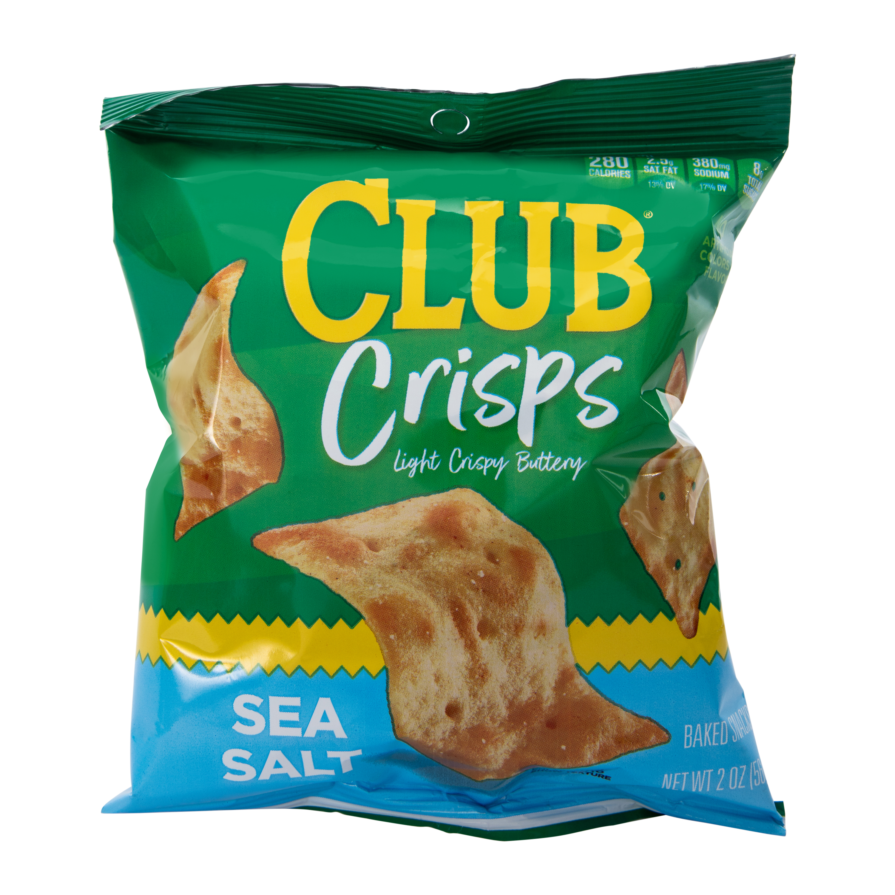 Club® Crisps Baked Snacks 2oz - Sea Salt