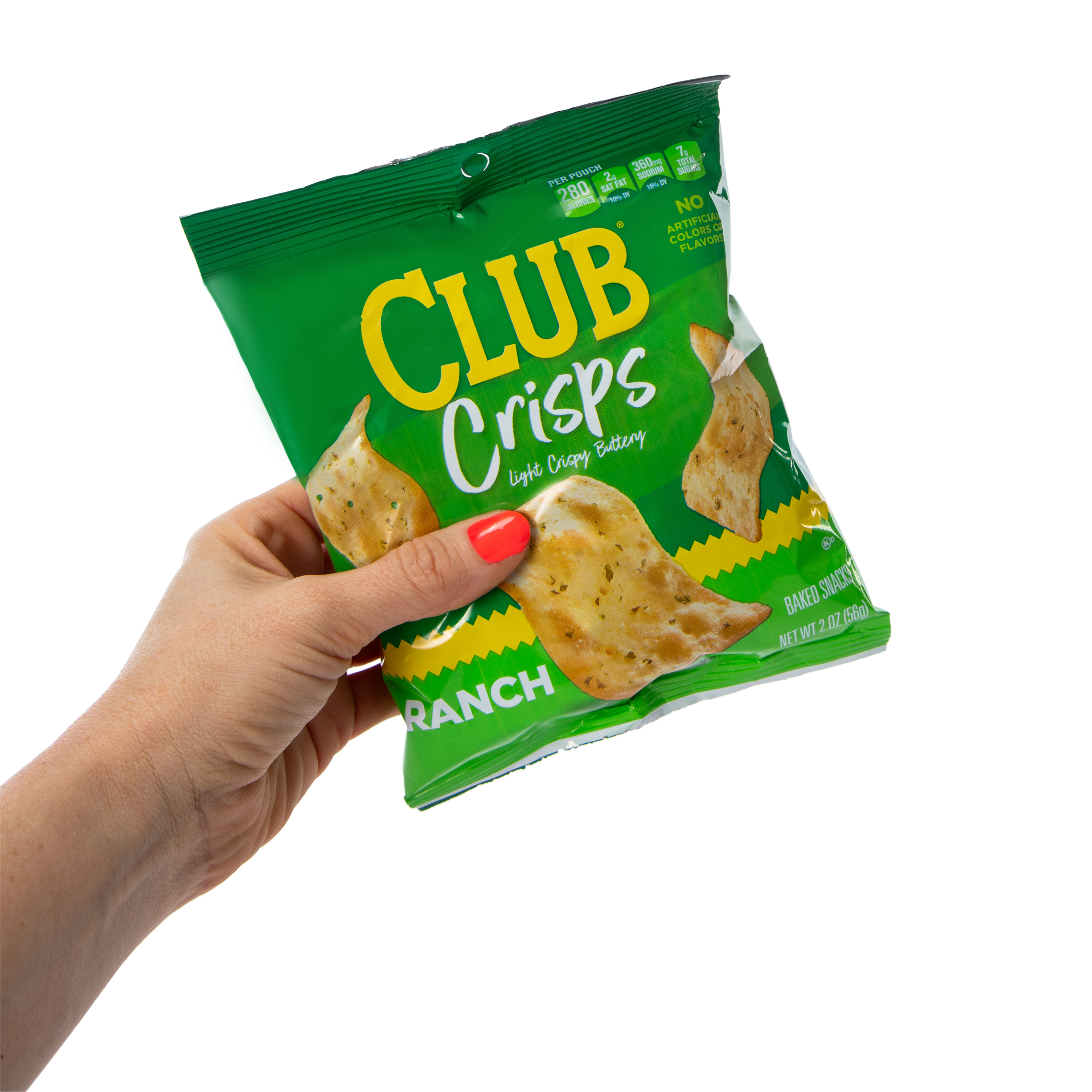 Club® Crisps Baked Snacks 2oz - Ranch