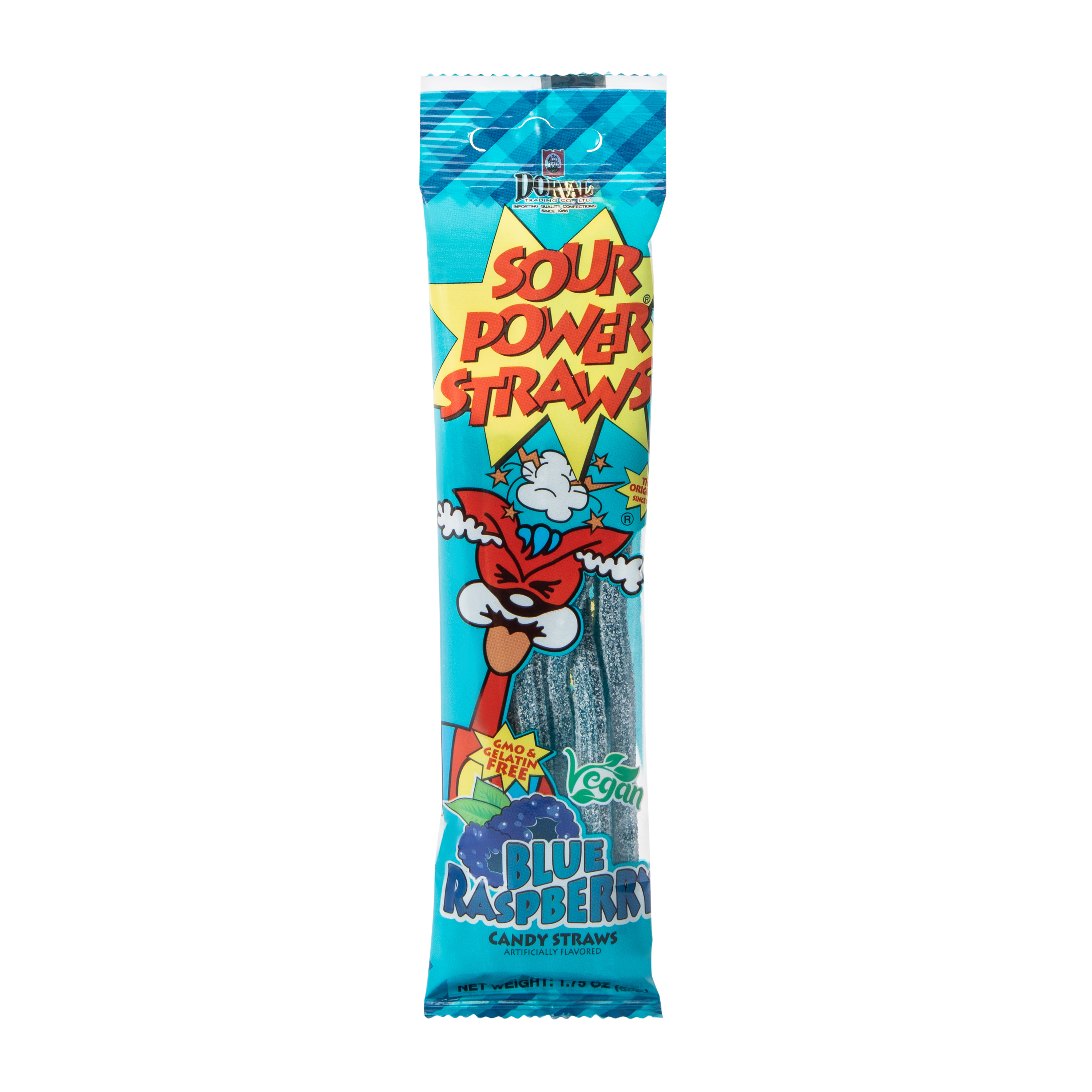 Sour Power Candy Straws 1.75oz