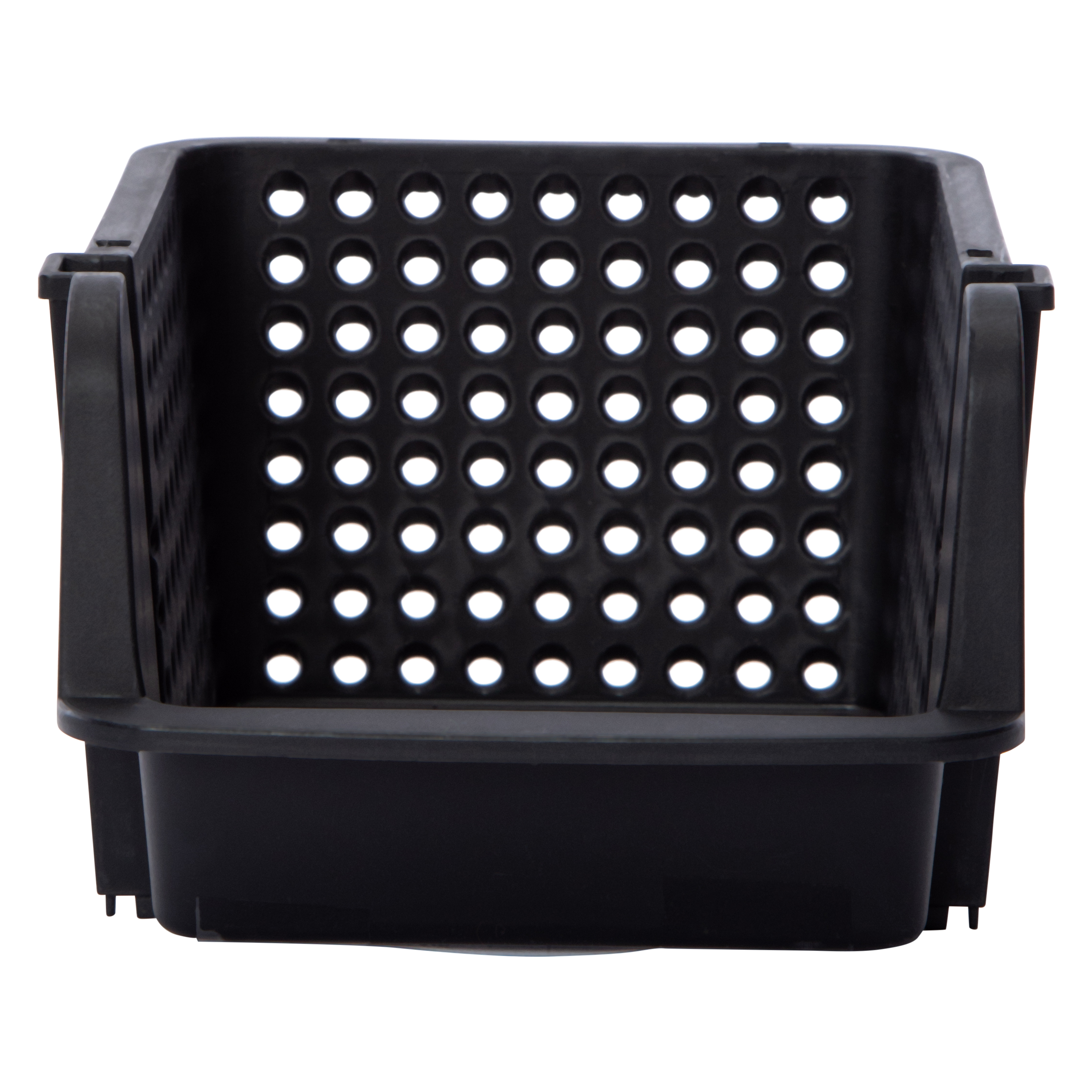 Stackable Mini Plastic Storage Bin 4.72in x 5.5in