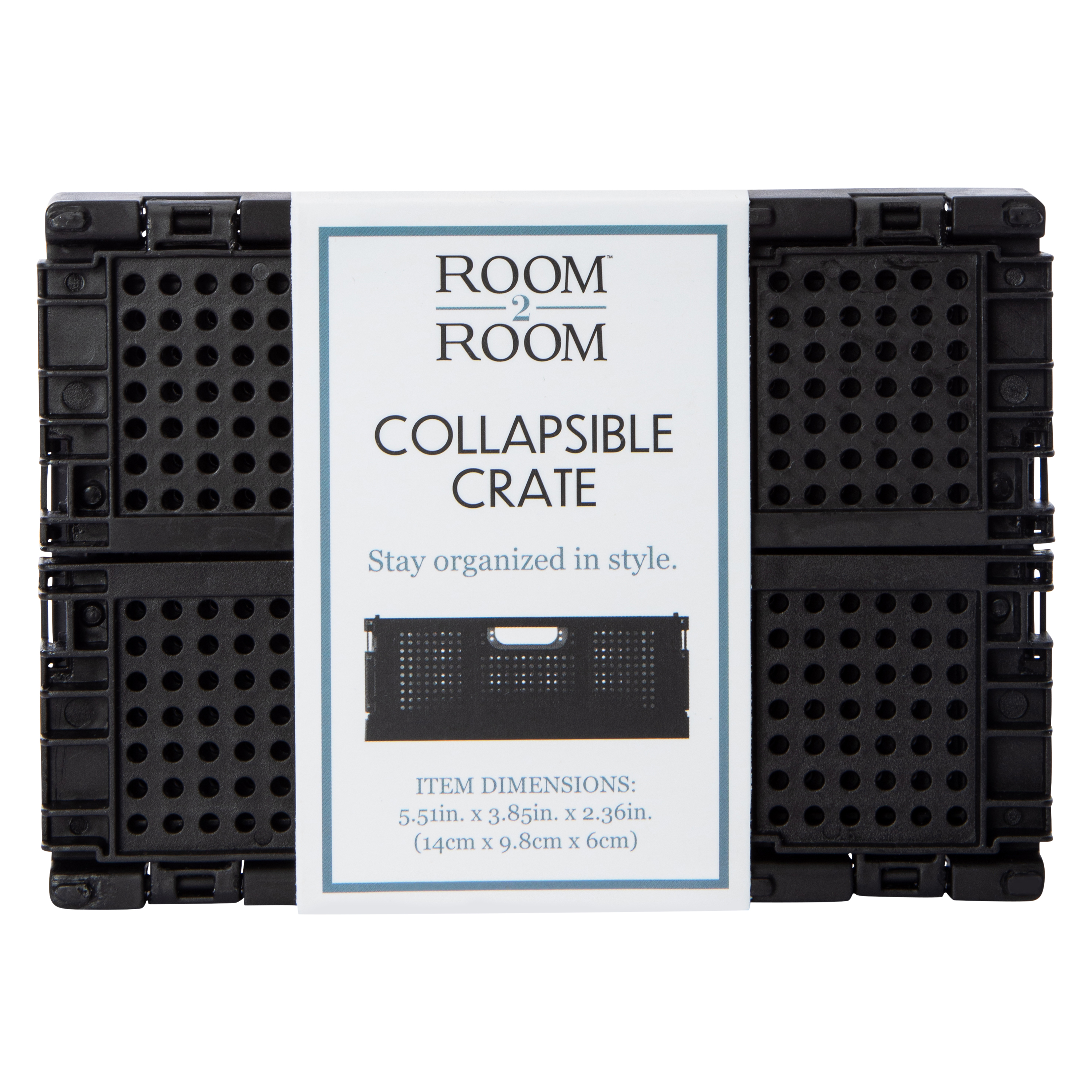 XS Collapsible Crate 5.51in x 3.85in