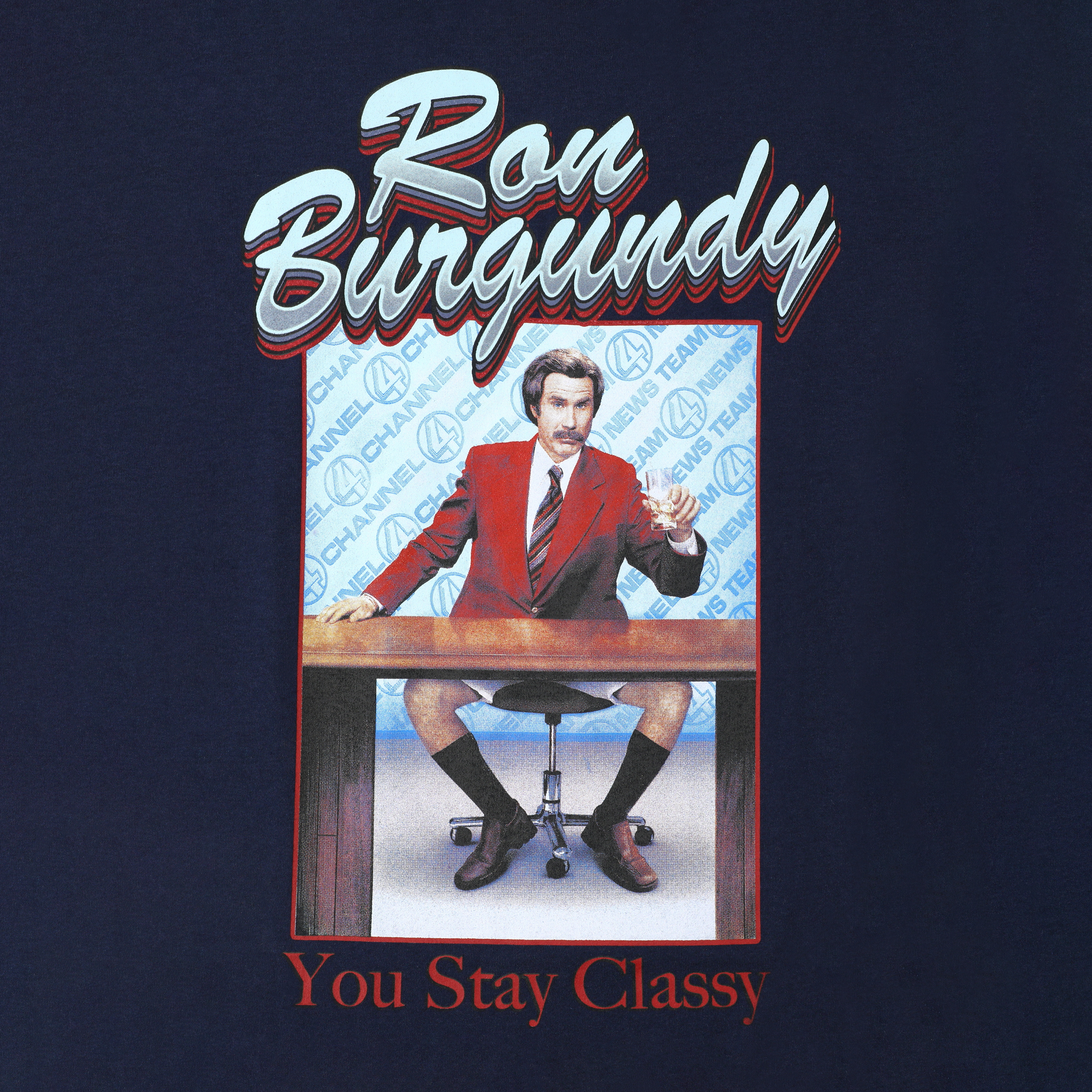 Ron Burgundy Graphic Tee