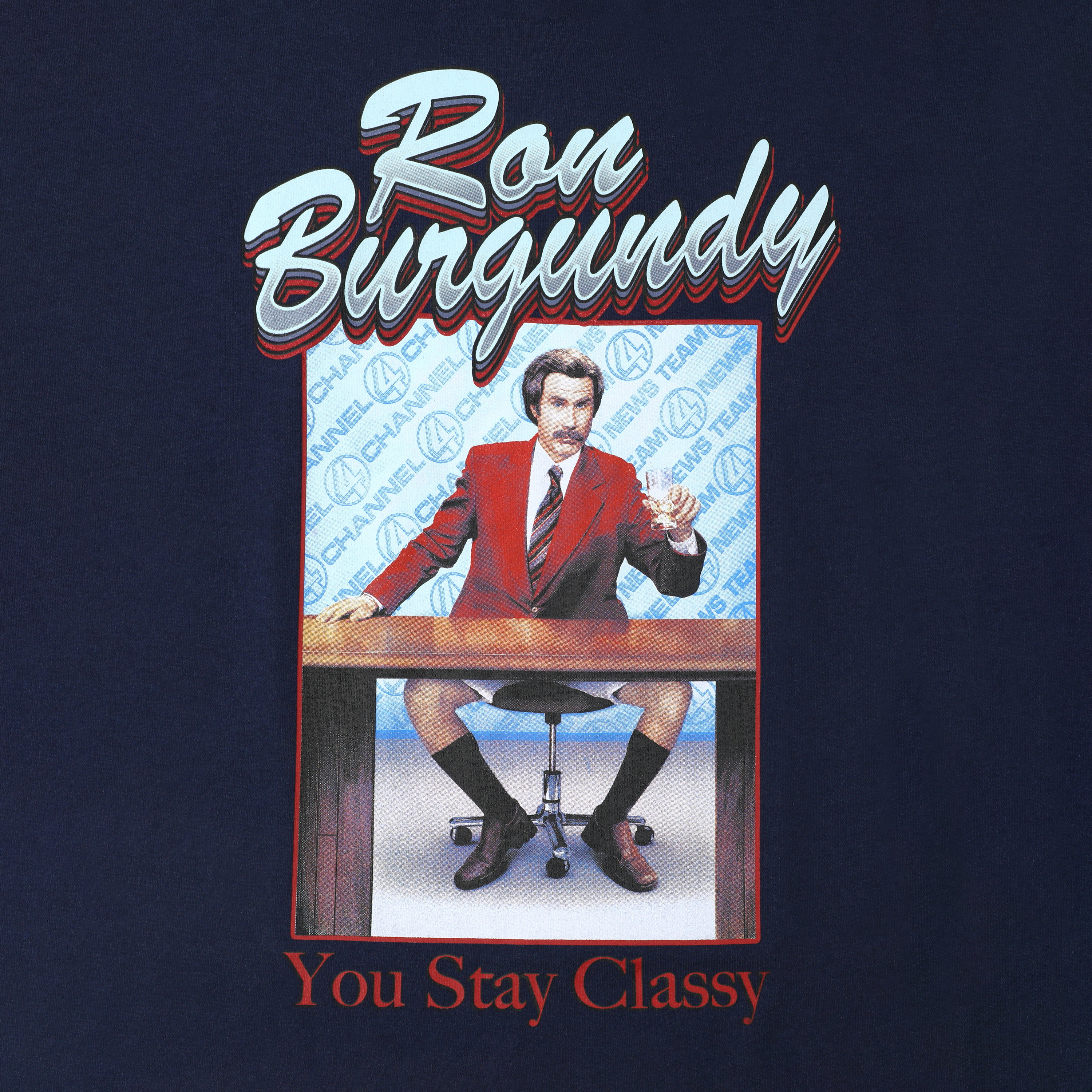 Ron Burgundy Graphic Tee