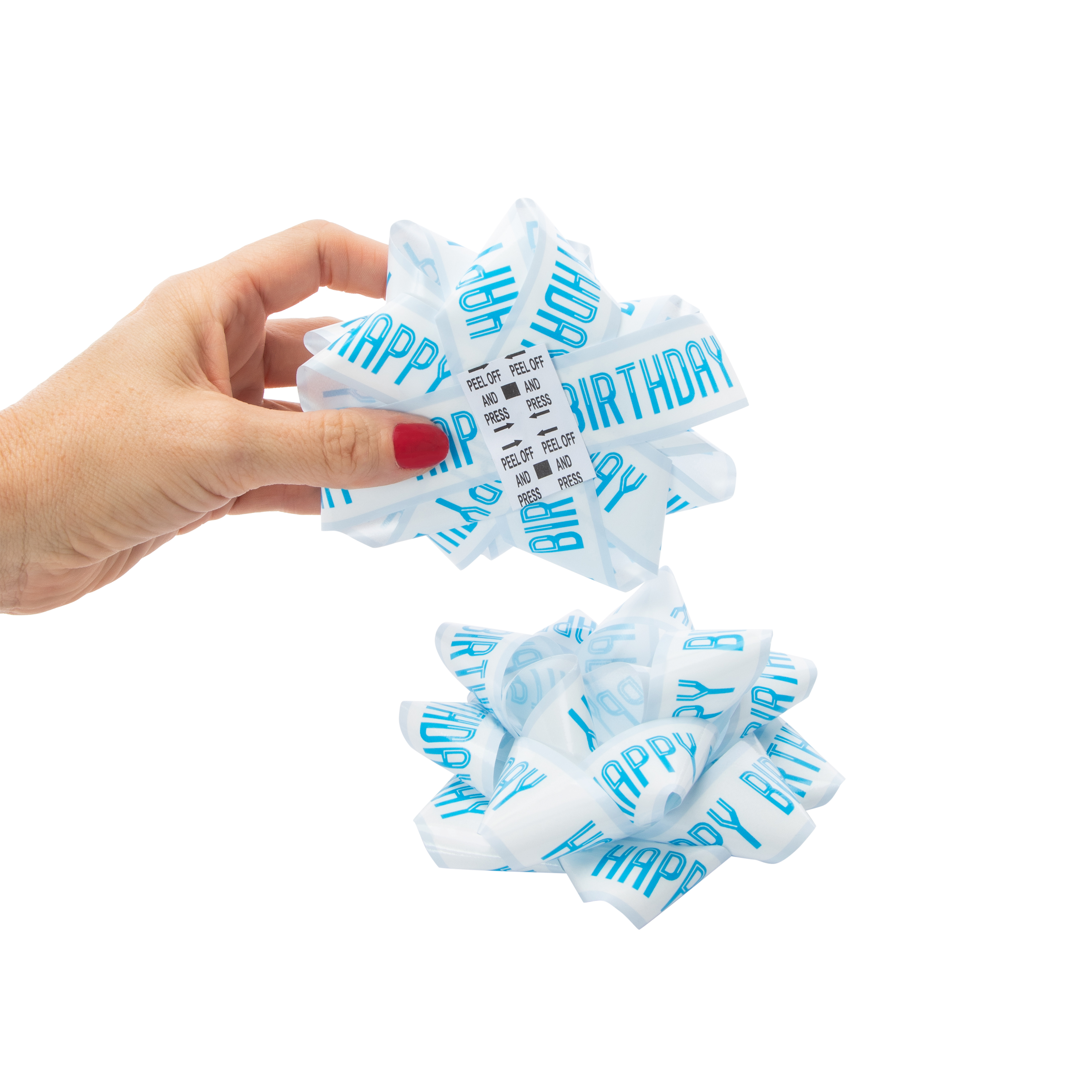 Happy Birthday Gift Bows 2-Count