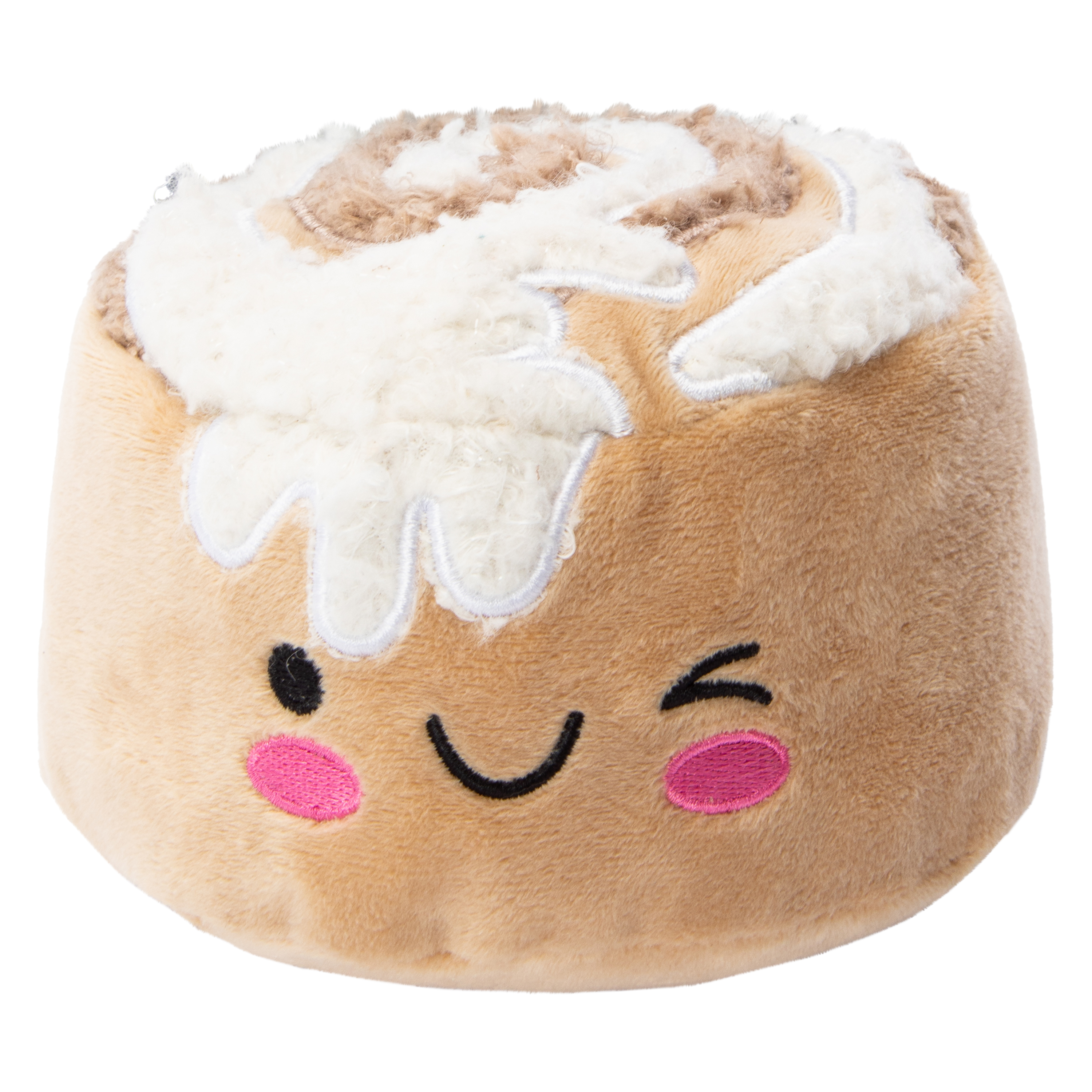Cinnamon Roll Plush Dog Toy