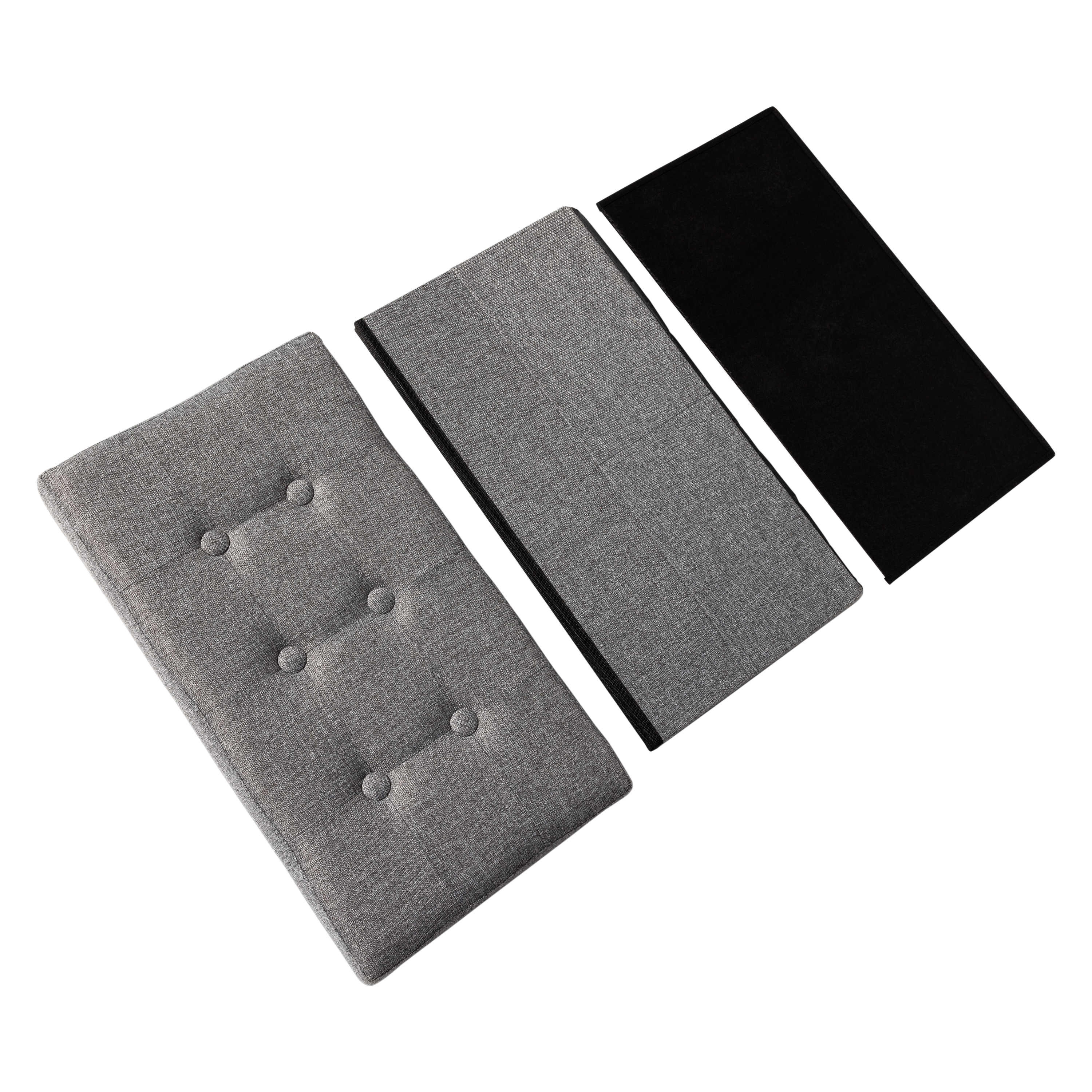 Collapsible Storage Ottoman 24in x 13in