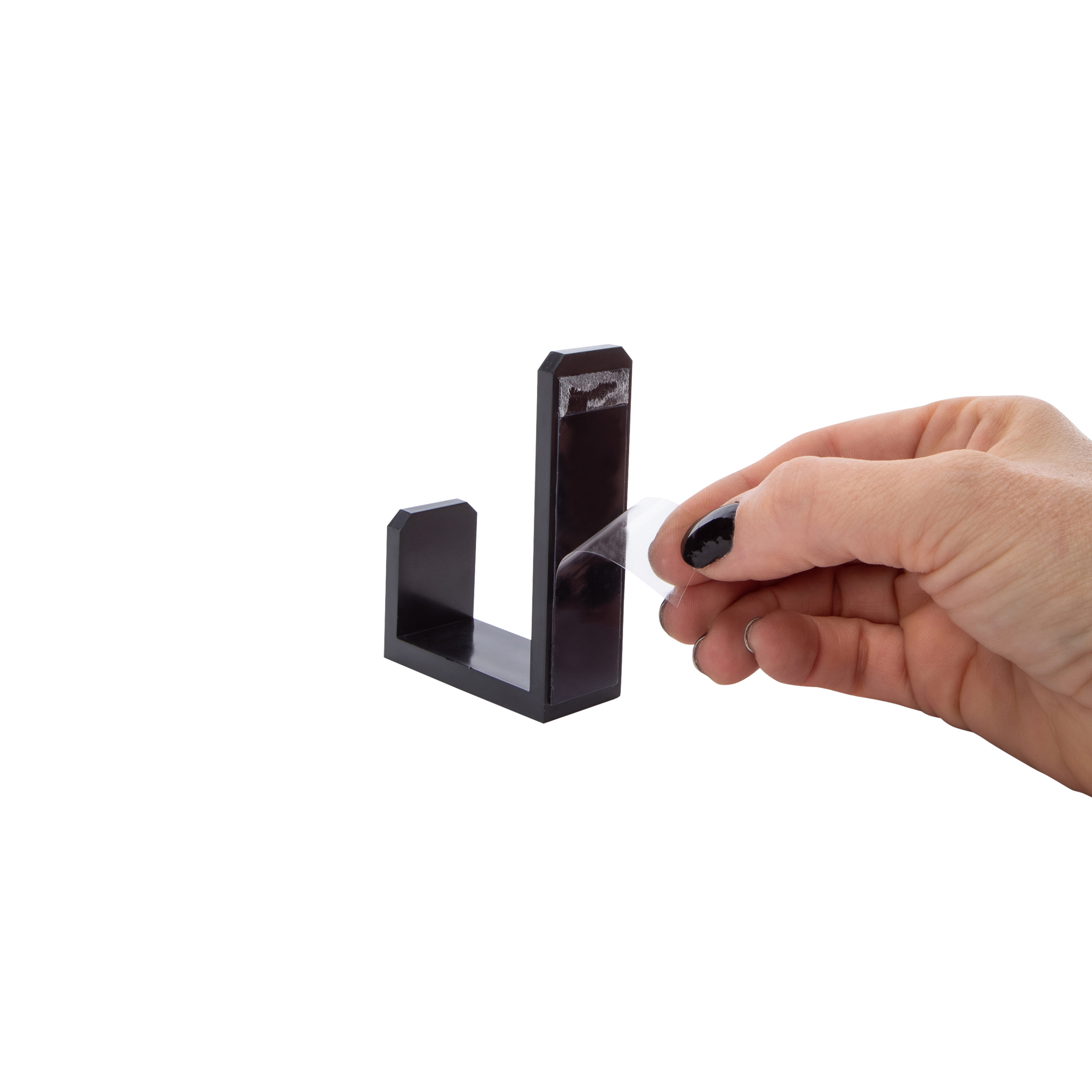 Peel & Stick Adhesive Hooks 4-Count