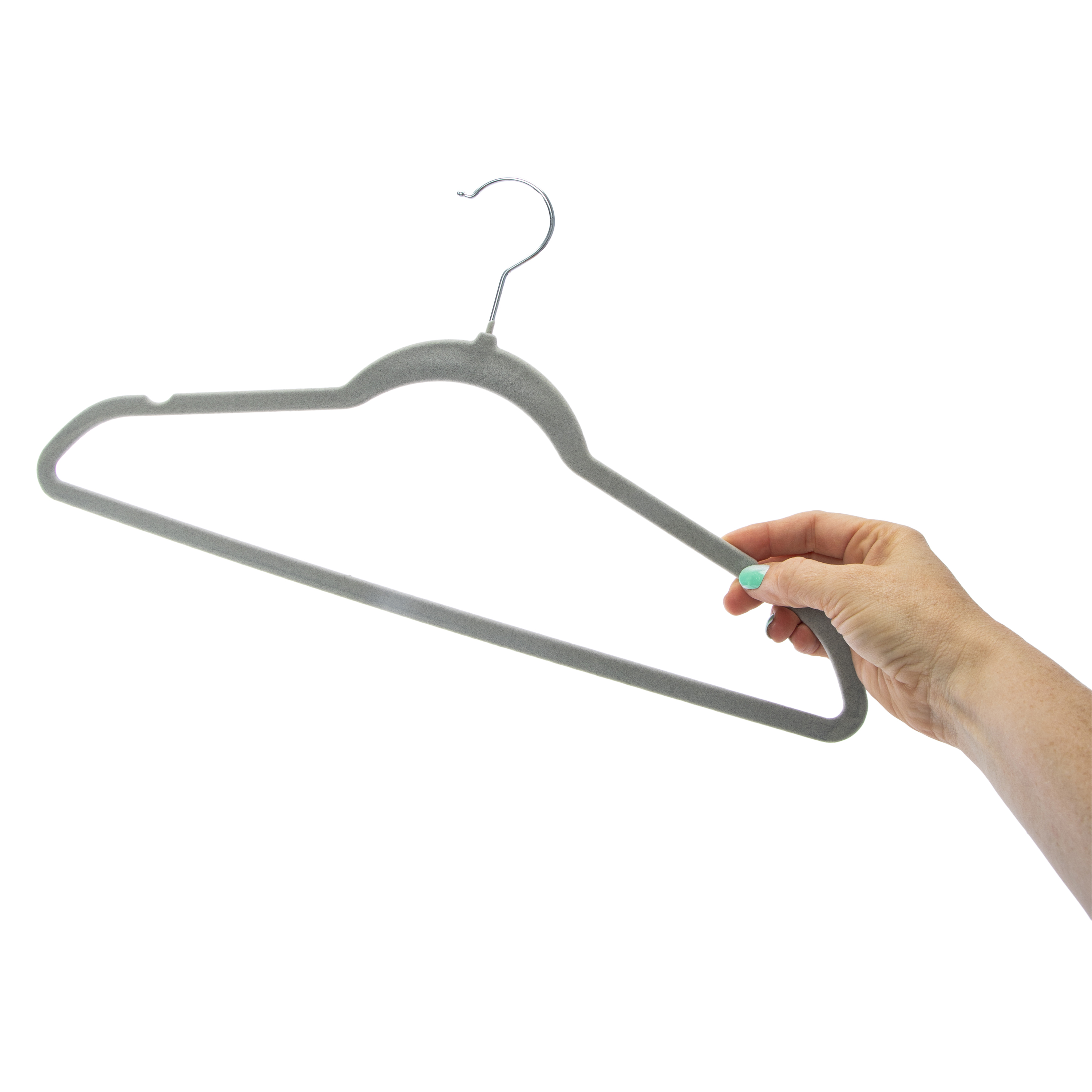 Gradient Flocked Hangers 20-Count