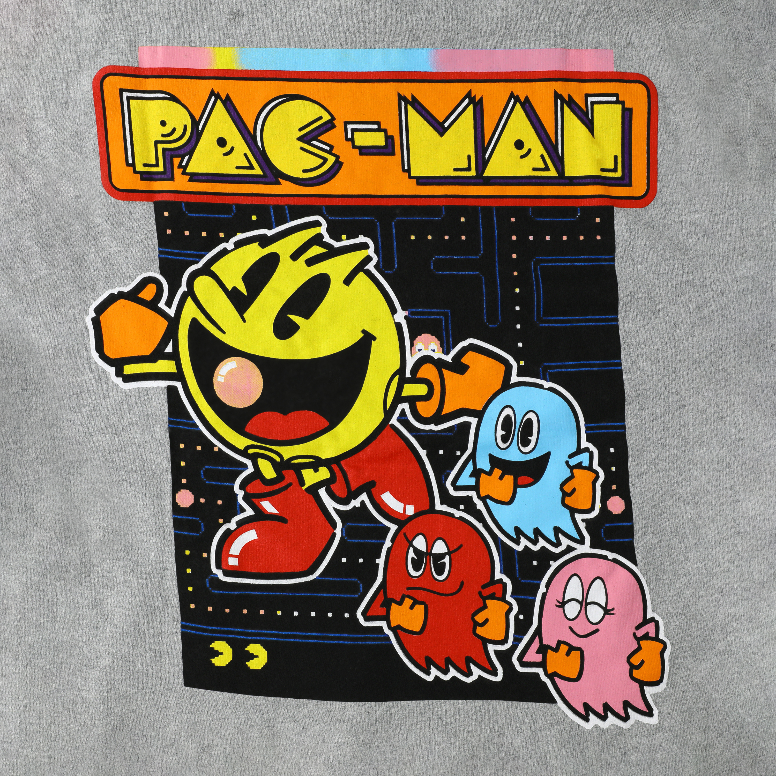 Retro PAC-MAN Logo Hoodie