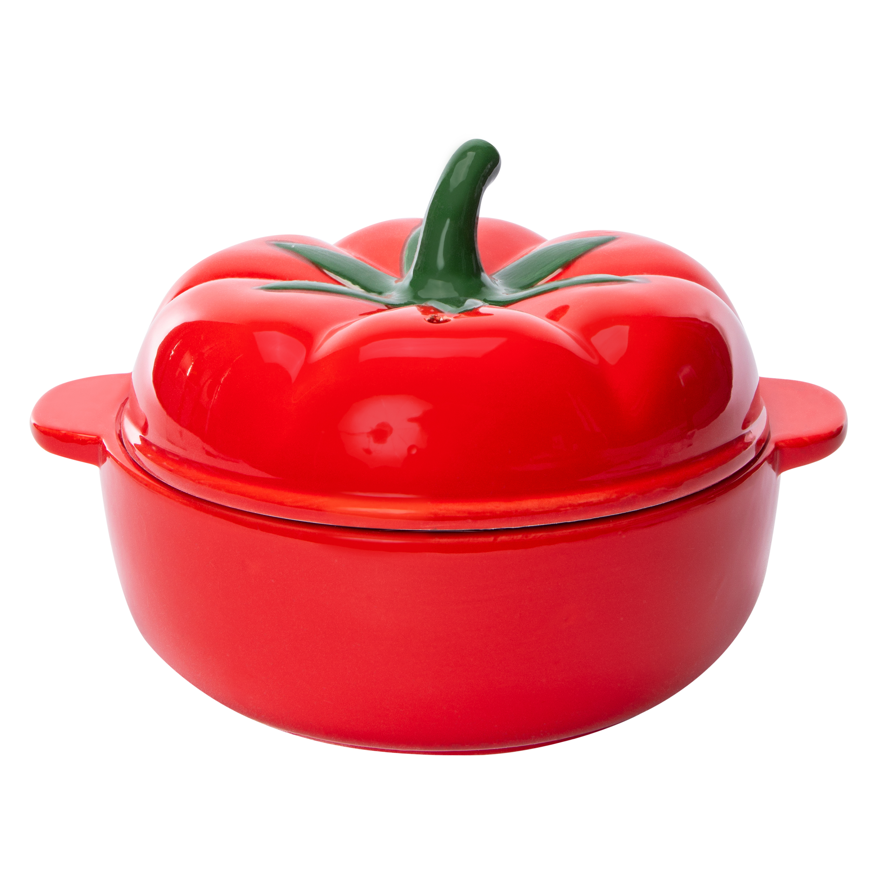 Ceramic Dumpling Pot Cookware With Lid 10in