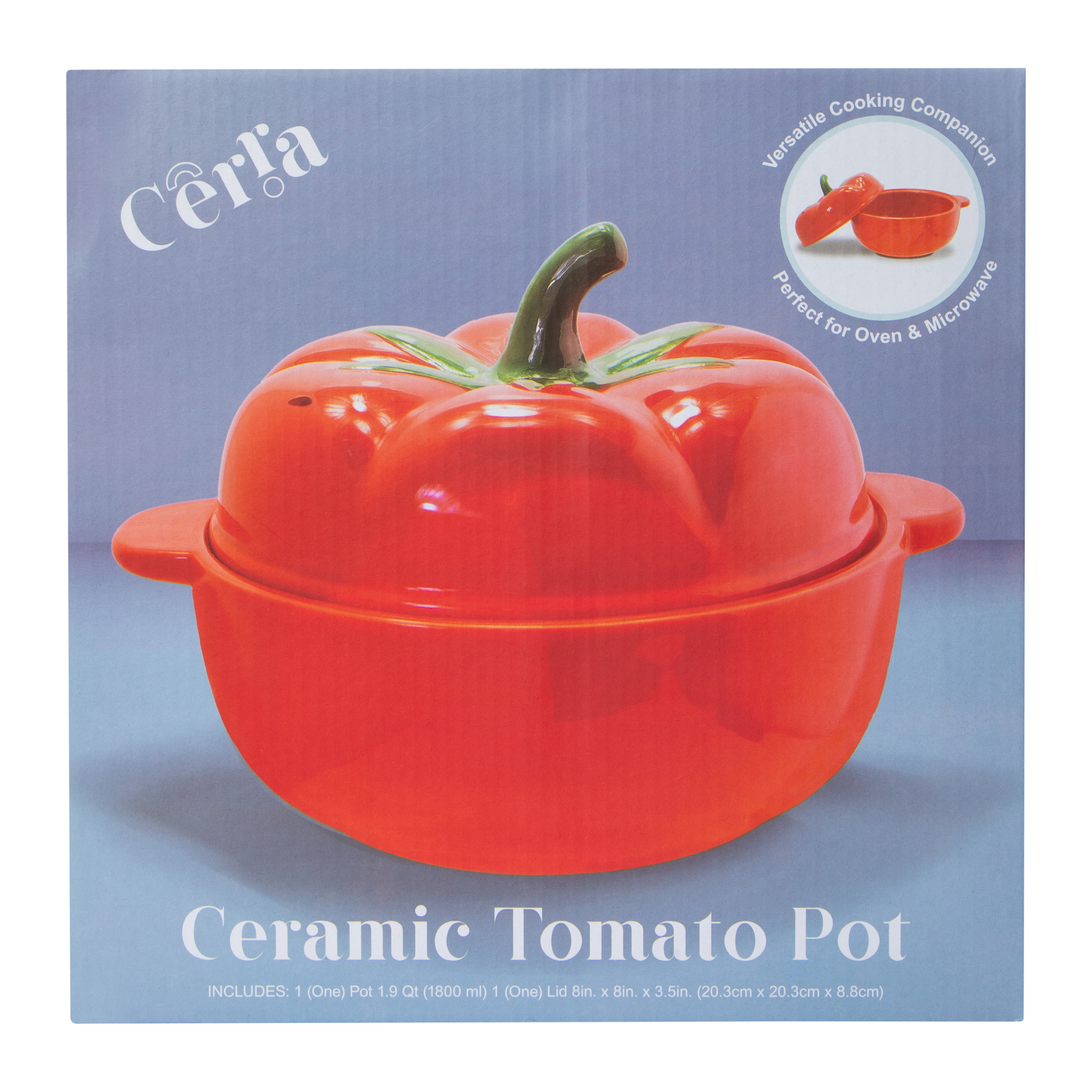 Ceramic Dumpling Pot Cookware With Lid 10in