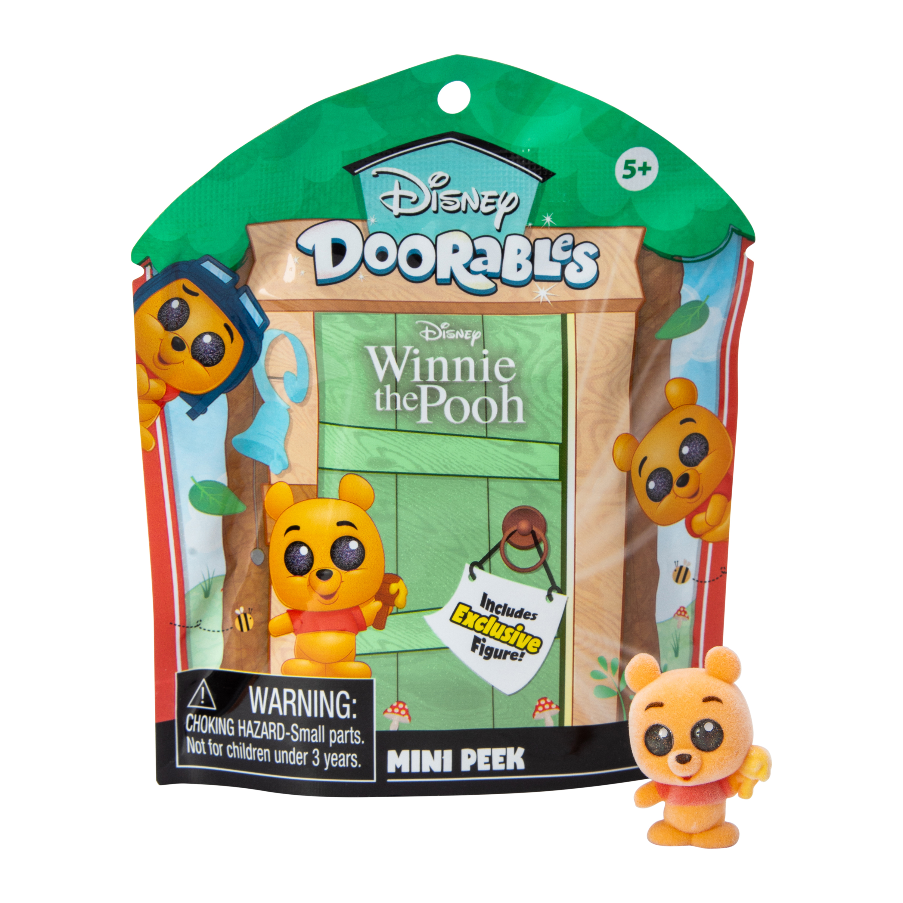 Disney Doorables Winnie The Pooh Flocked Figure Blind Bag
