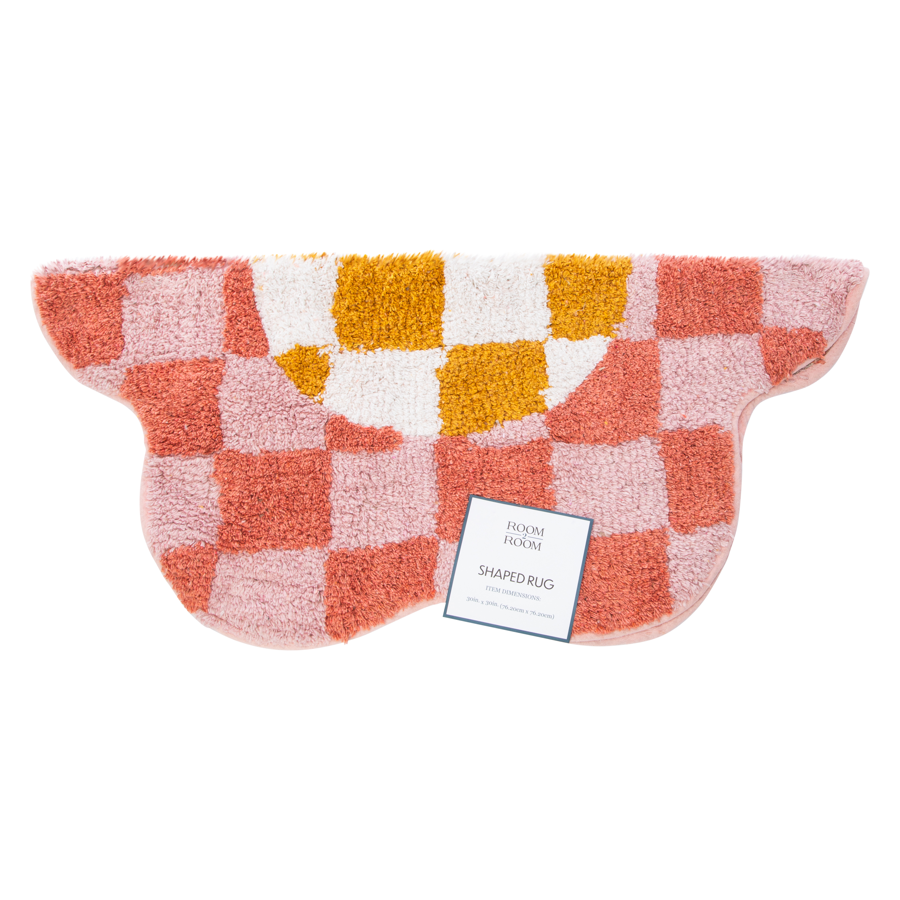 Trendy Shaped Rug 30in