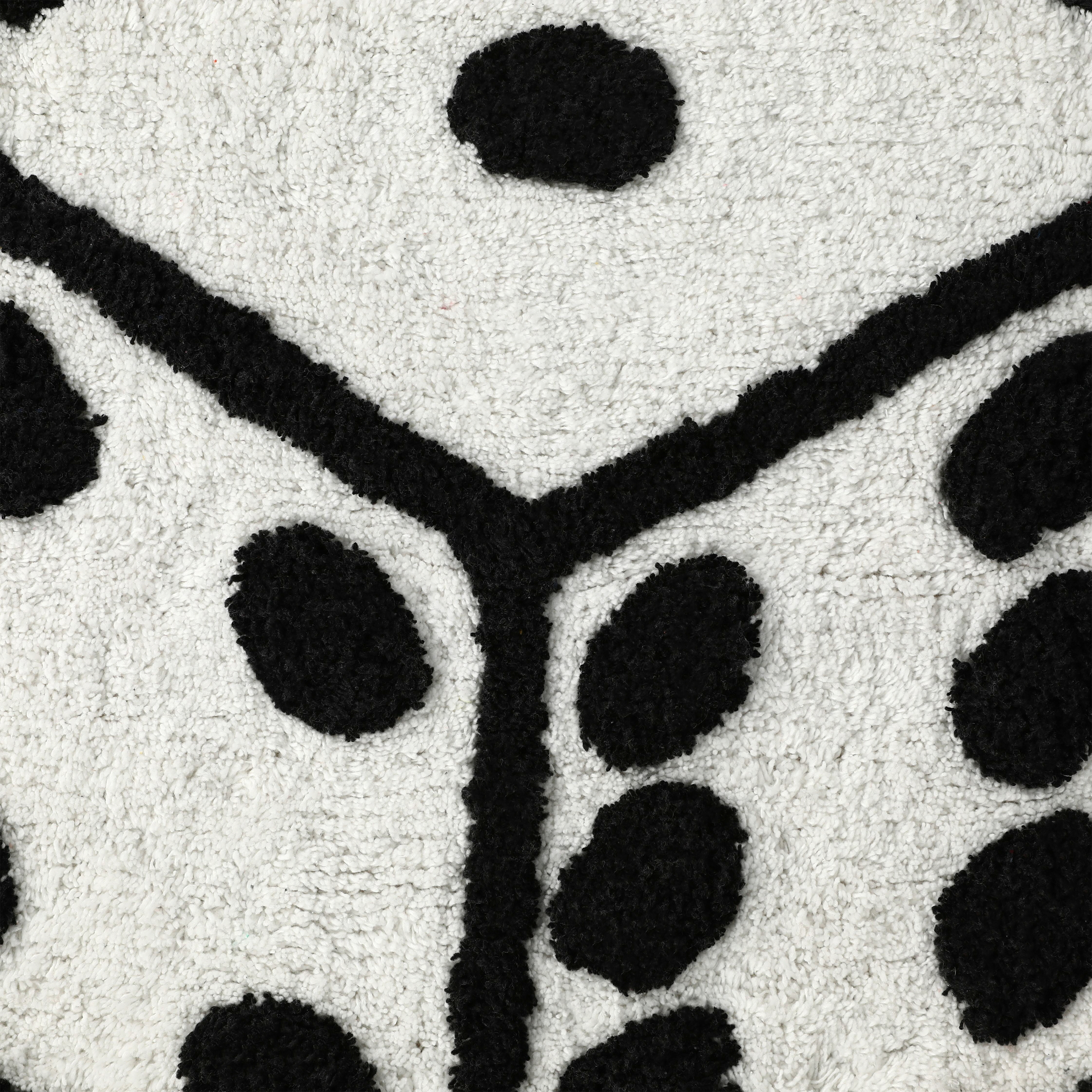 Dice Shaped Accent Rug 34in x 22in