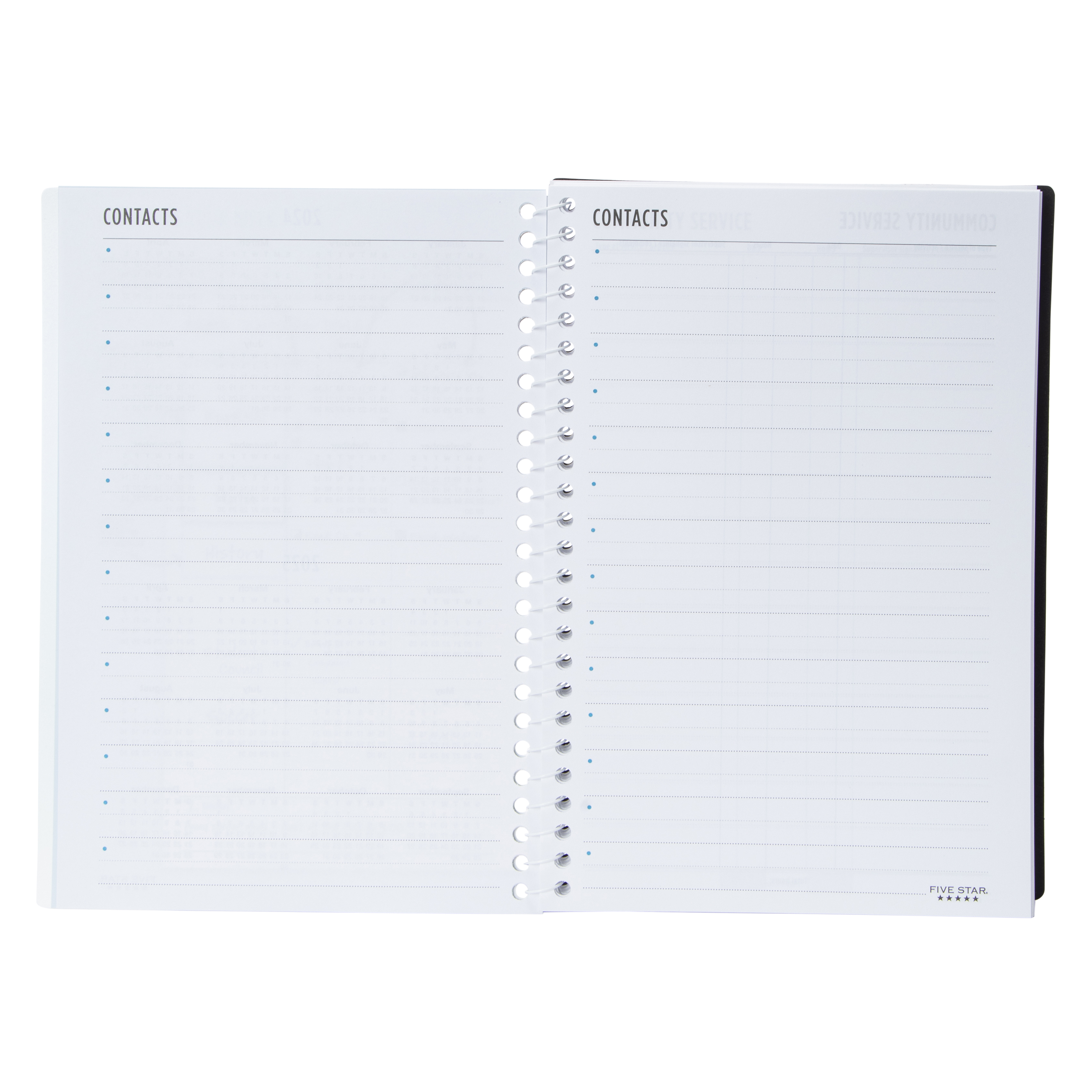 Five Star® 12-Month Undated Student Planner