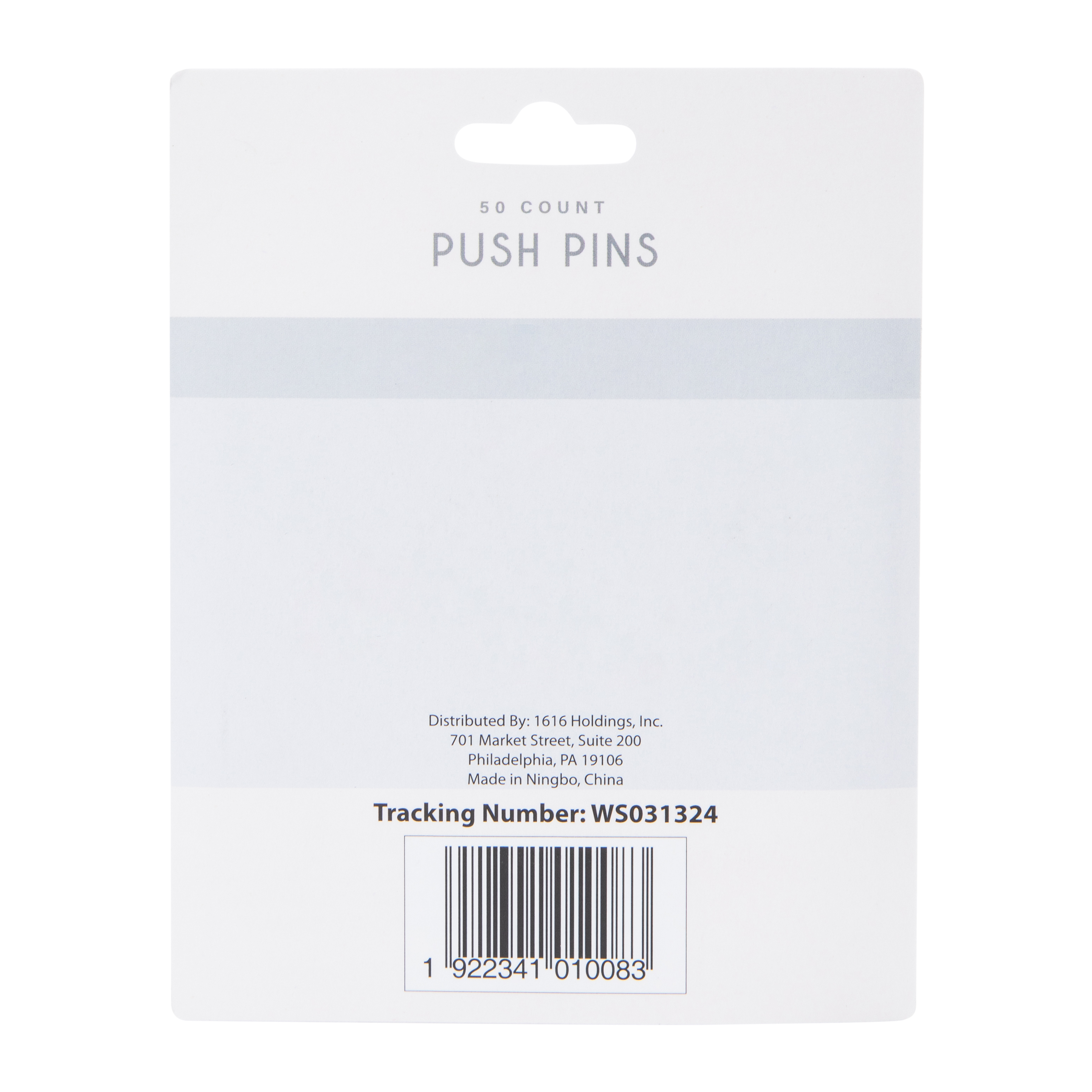 Push Pins 50-Count