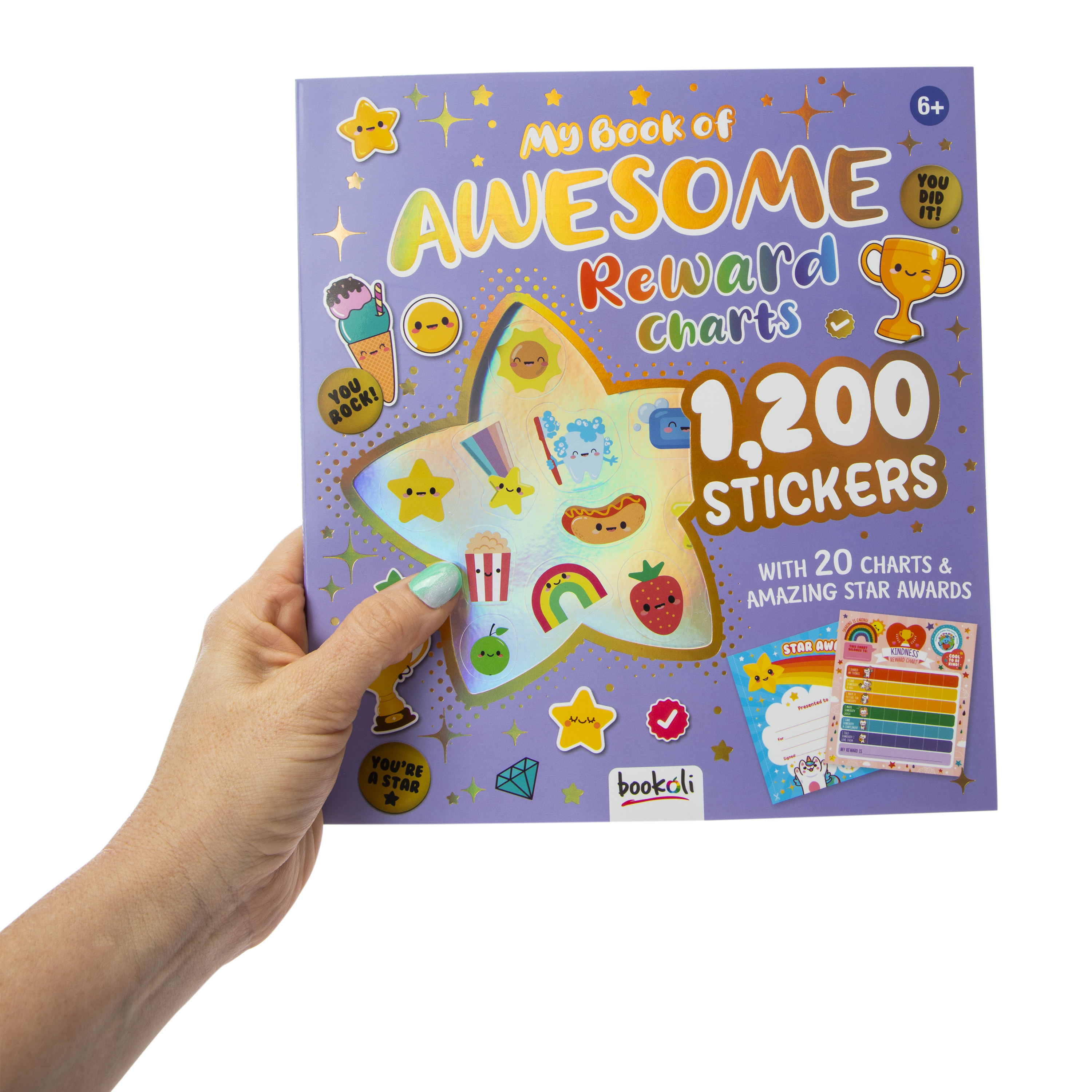 My Book Of Awesome Award Charts & Stickers 1,200-Count