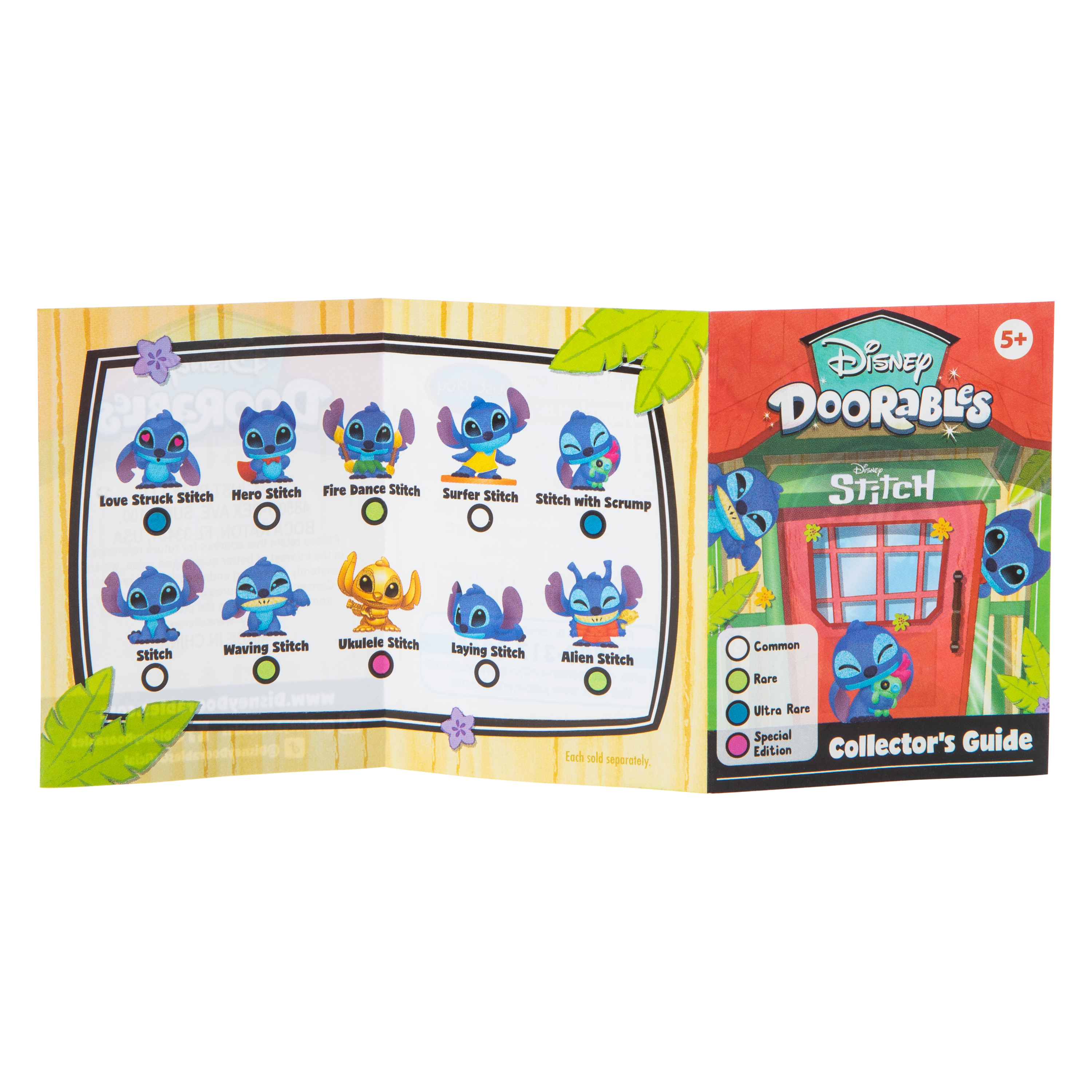 Disney Doorables Stitch Flocked Figure Blind Bag