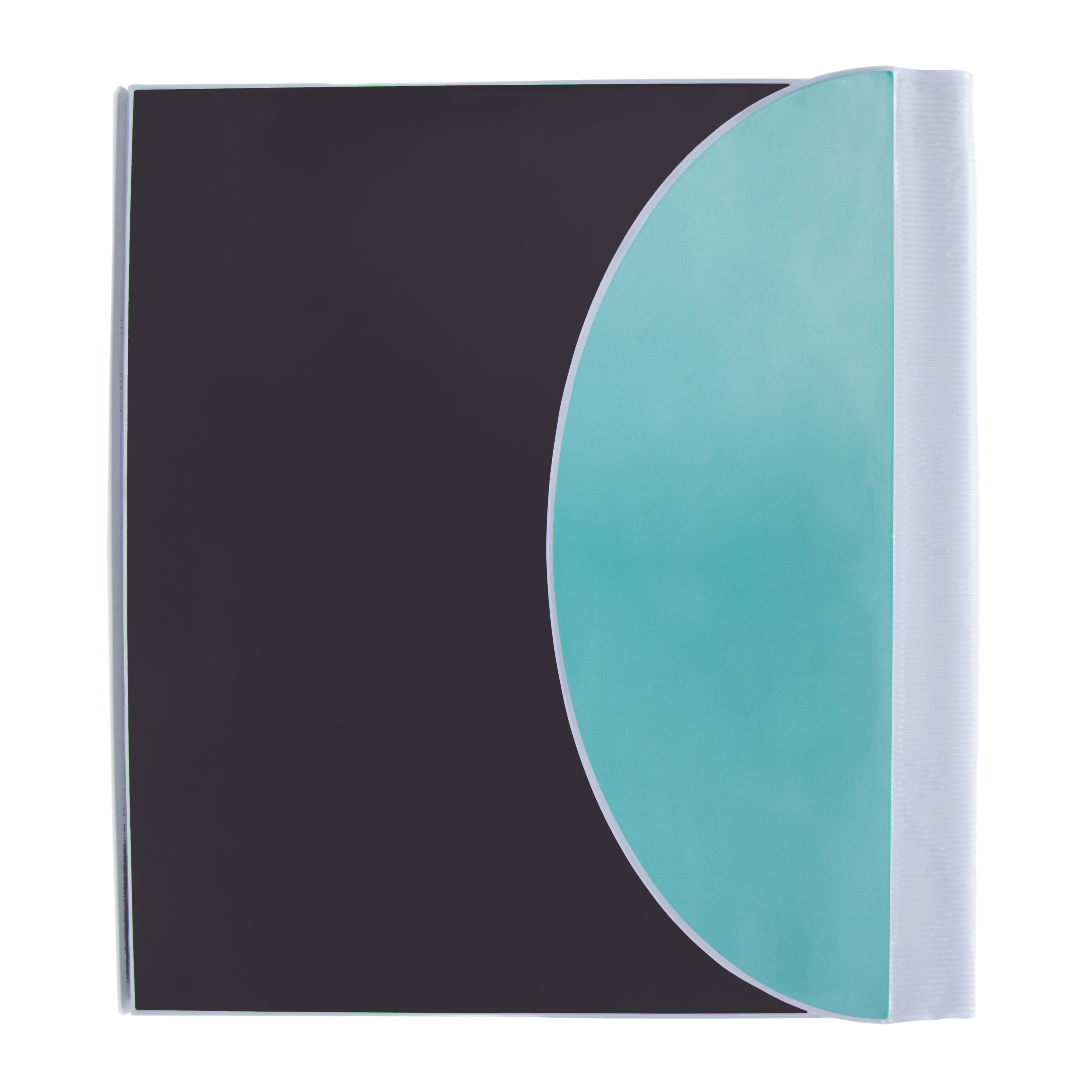 1in Metal Ring Binder With Flap