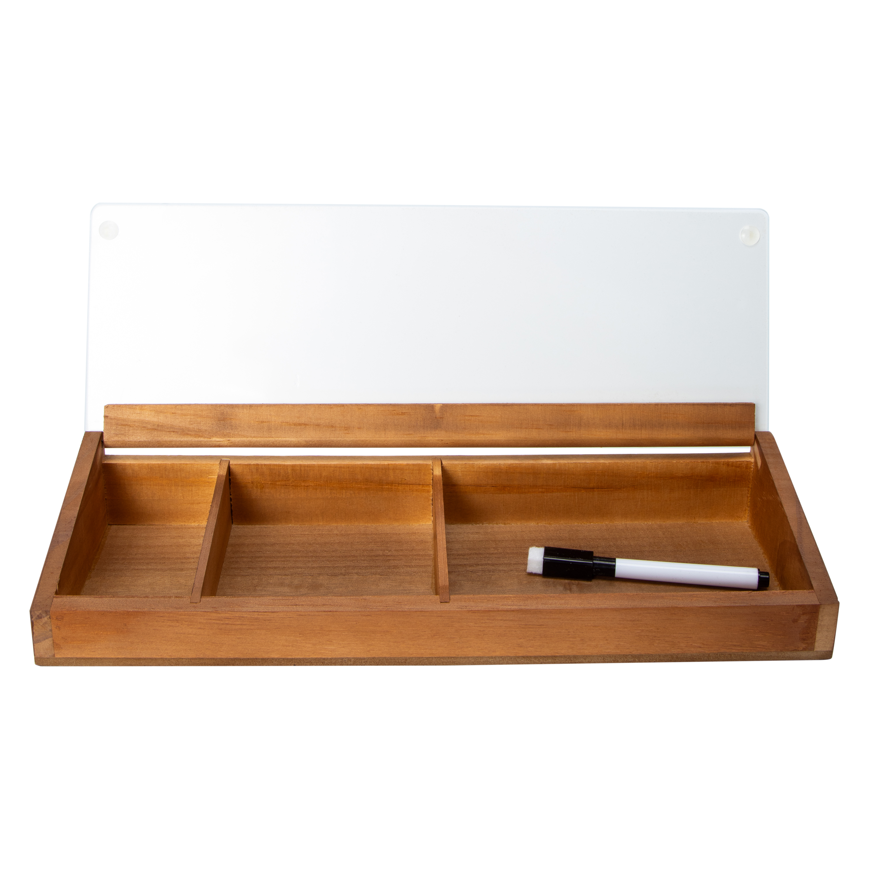 Desktop Dry Erase Organizer 13.9in x 4.75in