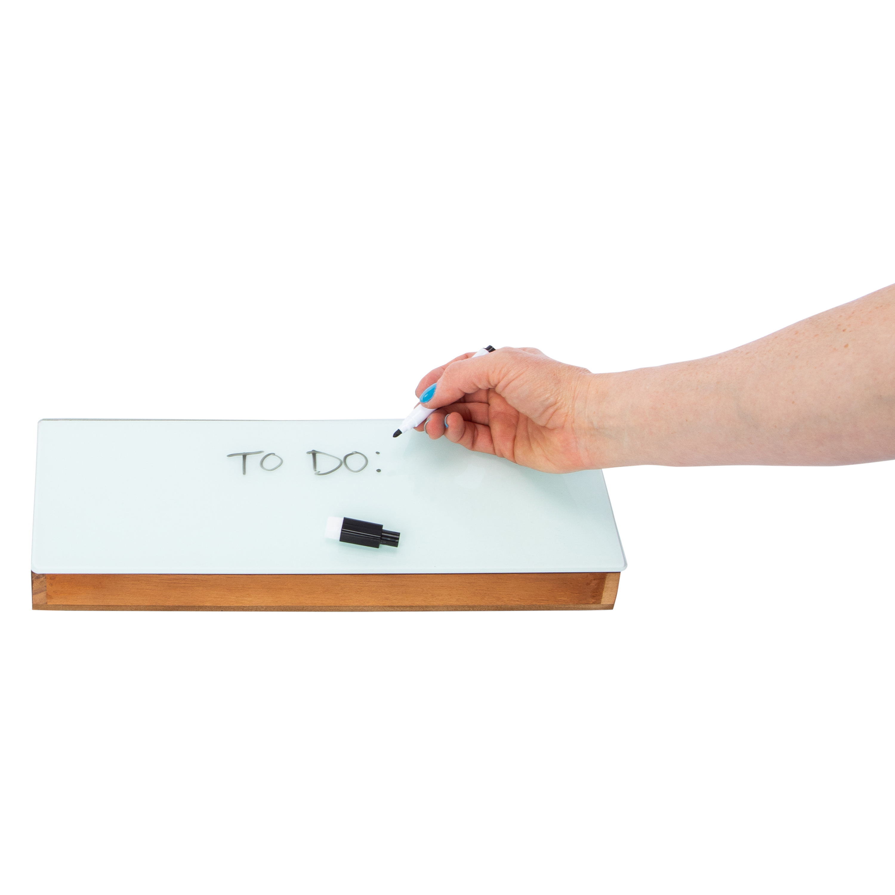 Desktop Dry Erase Organizer 13.9in x 4.75in