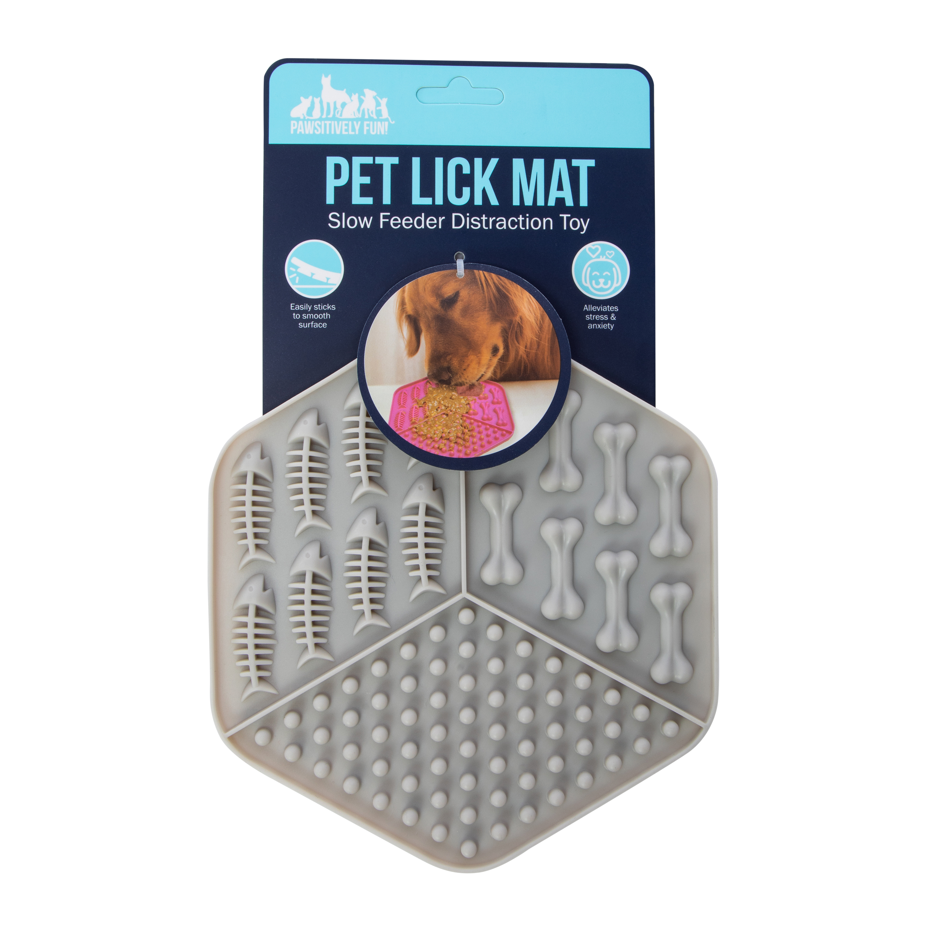 Pet Lick Mat Slow Feeder Distraction Toy