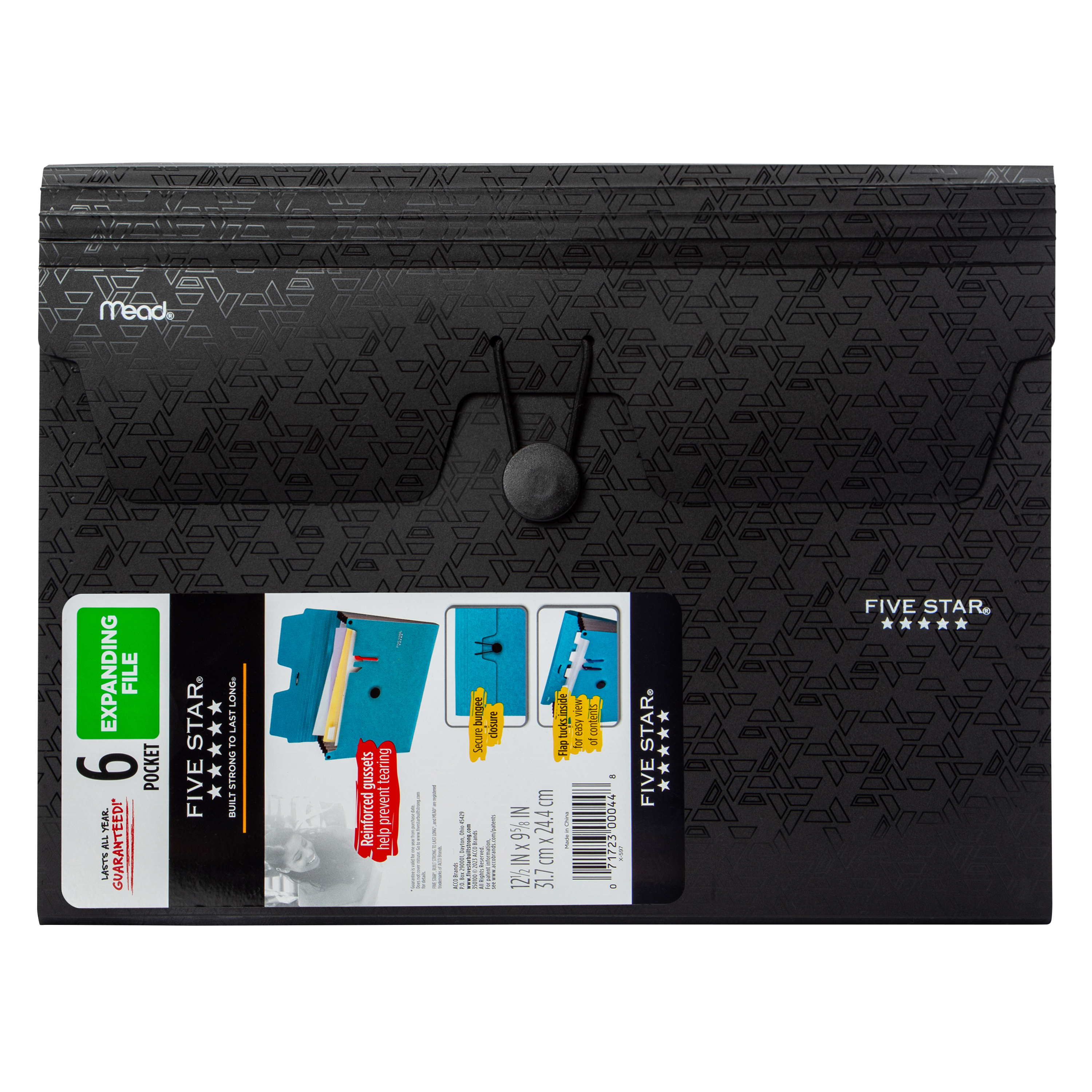Five Star® 6-Pocket Expanding File