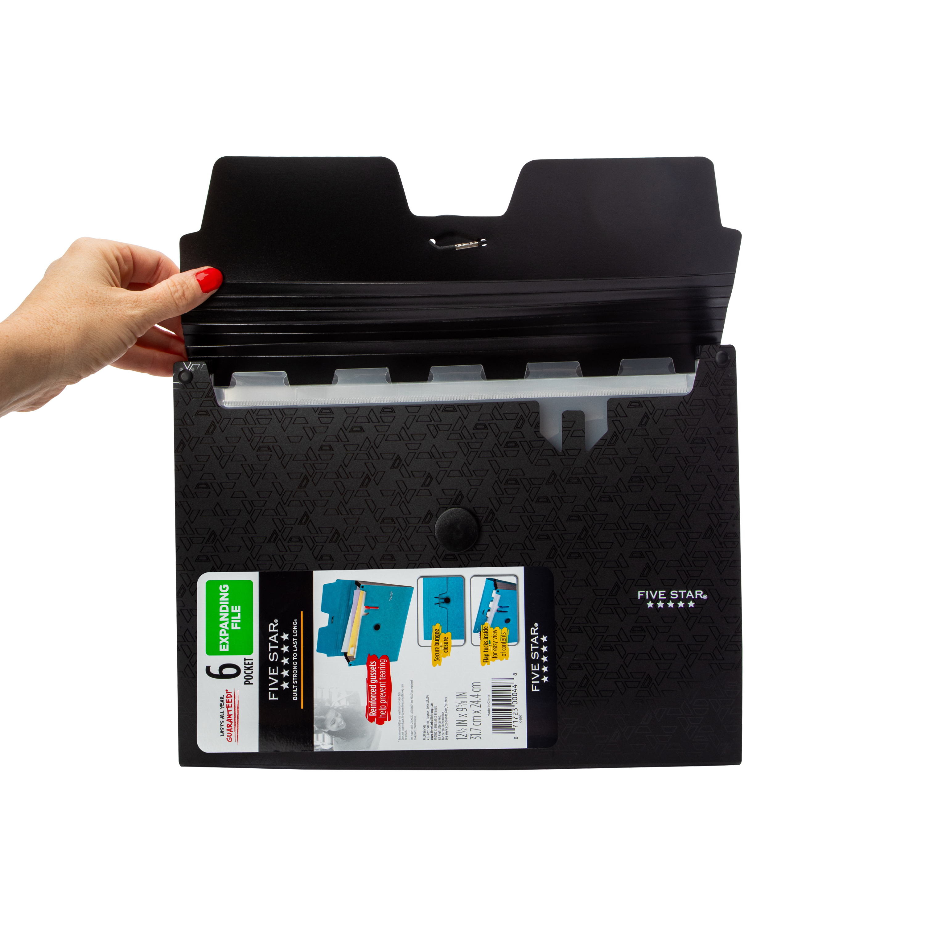 Five Star® 6-Pocket Expanding File