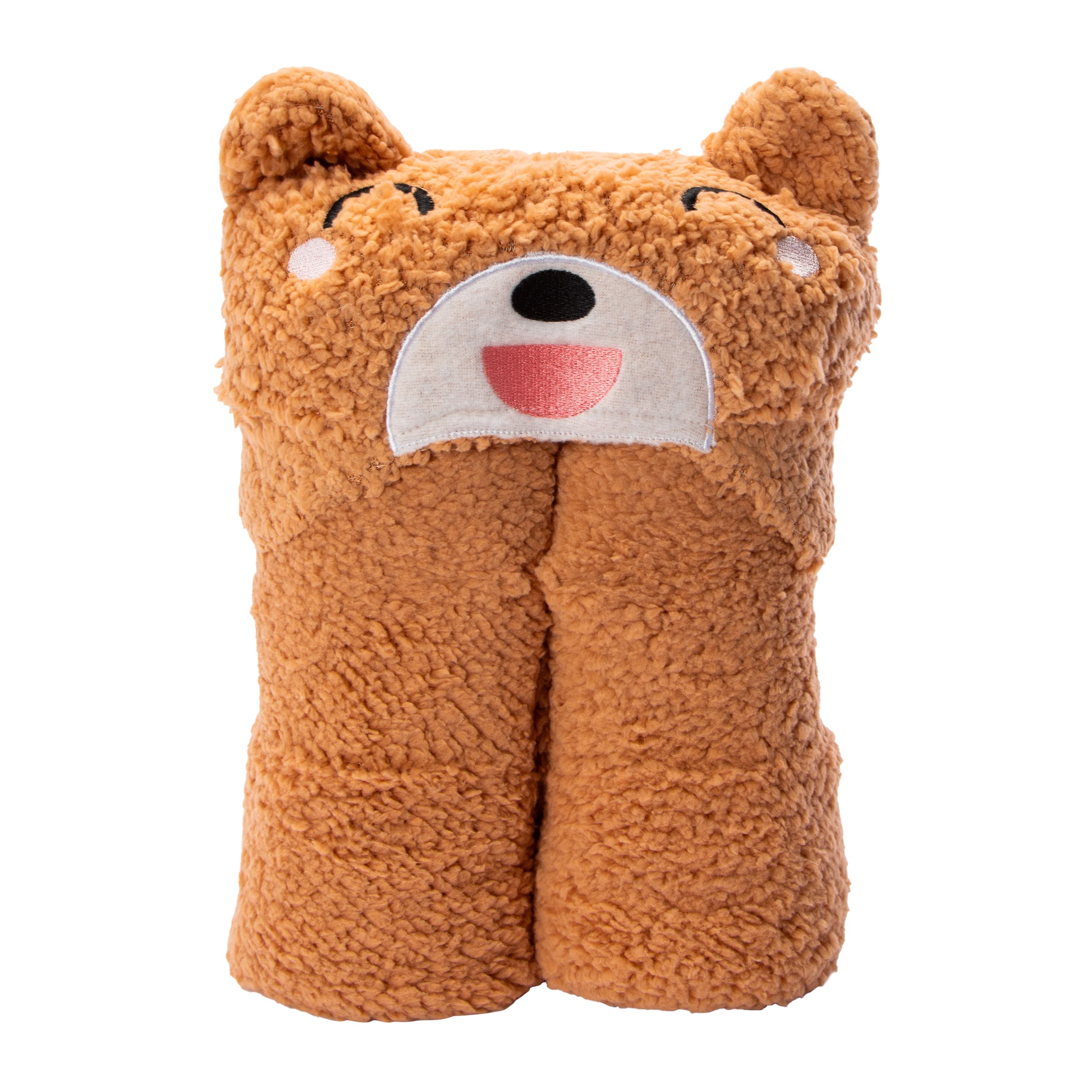 Hooded Plush Blanket 50in x 60in