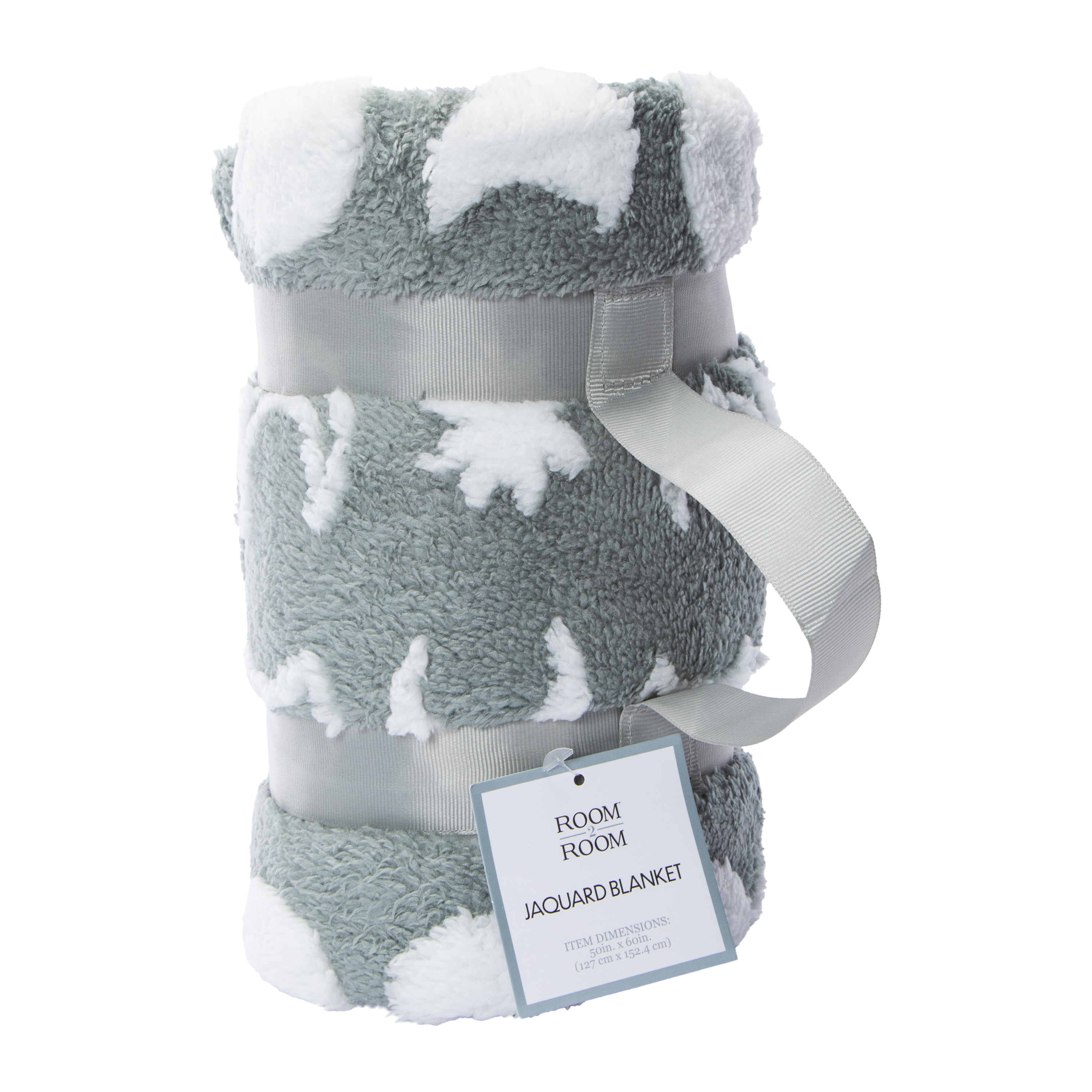 Jacquard Icon Throw Blanket 50in x 60in