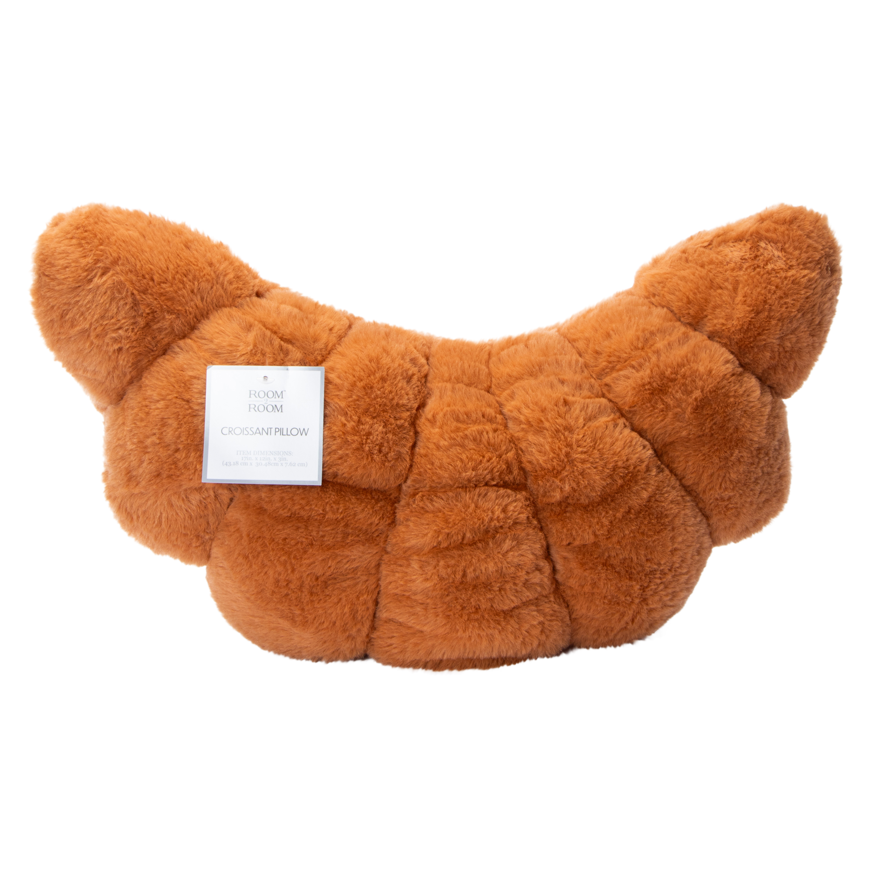 Croissant Throw Pillow 17in x 12in