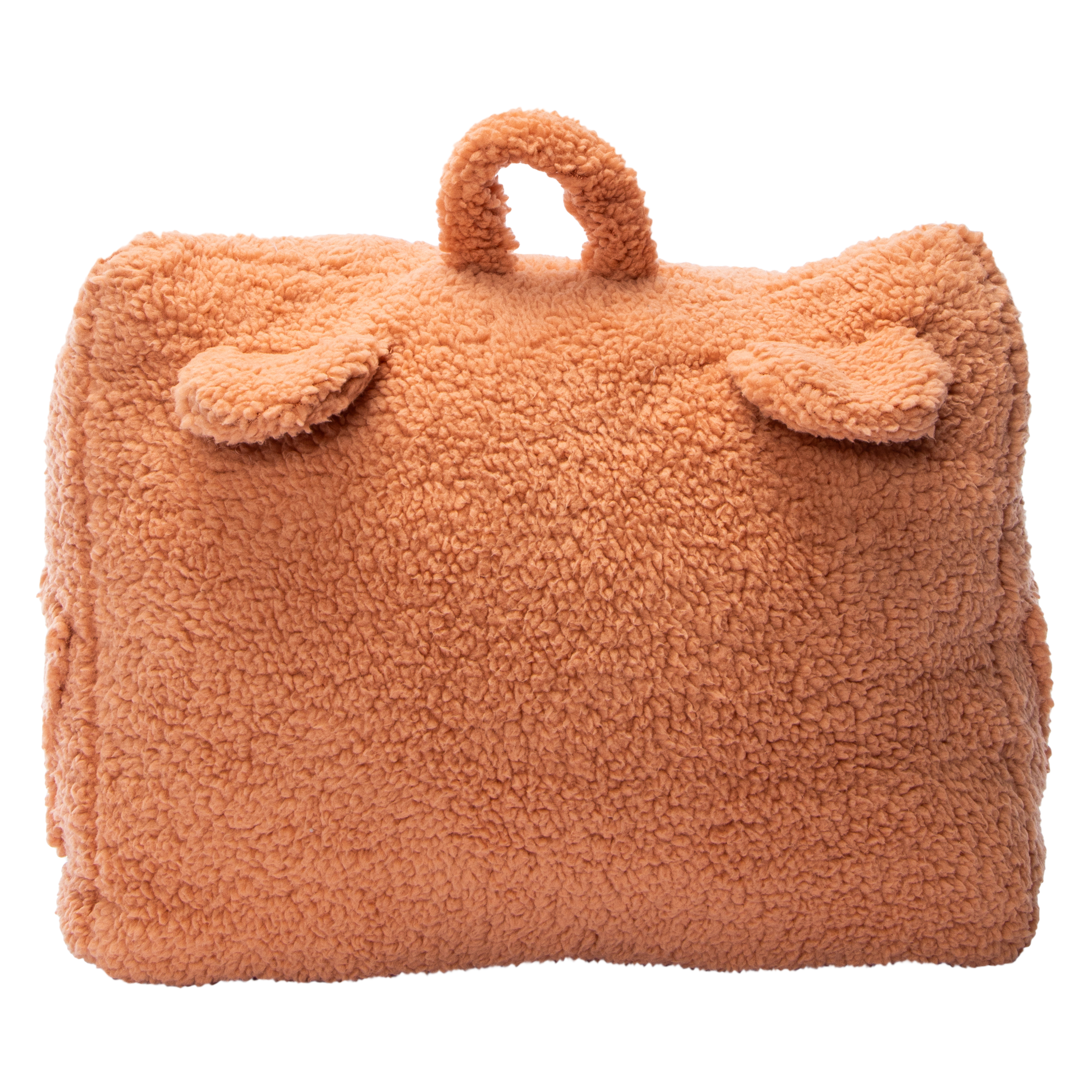 Sherpa Wedge Pillow 15in x 12in