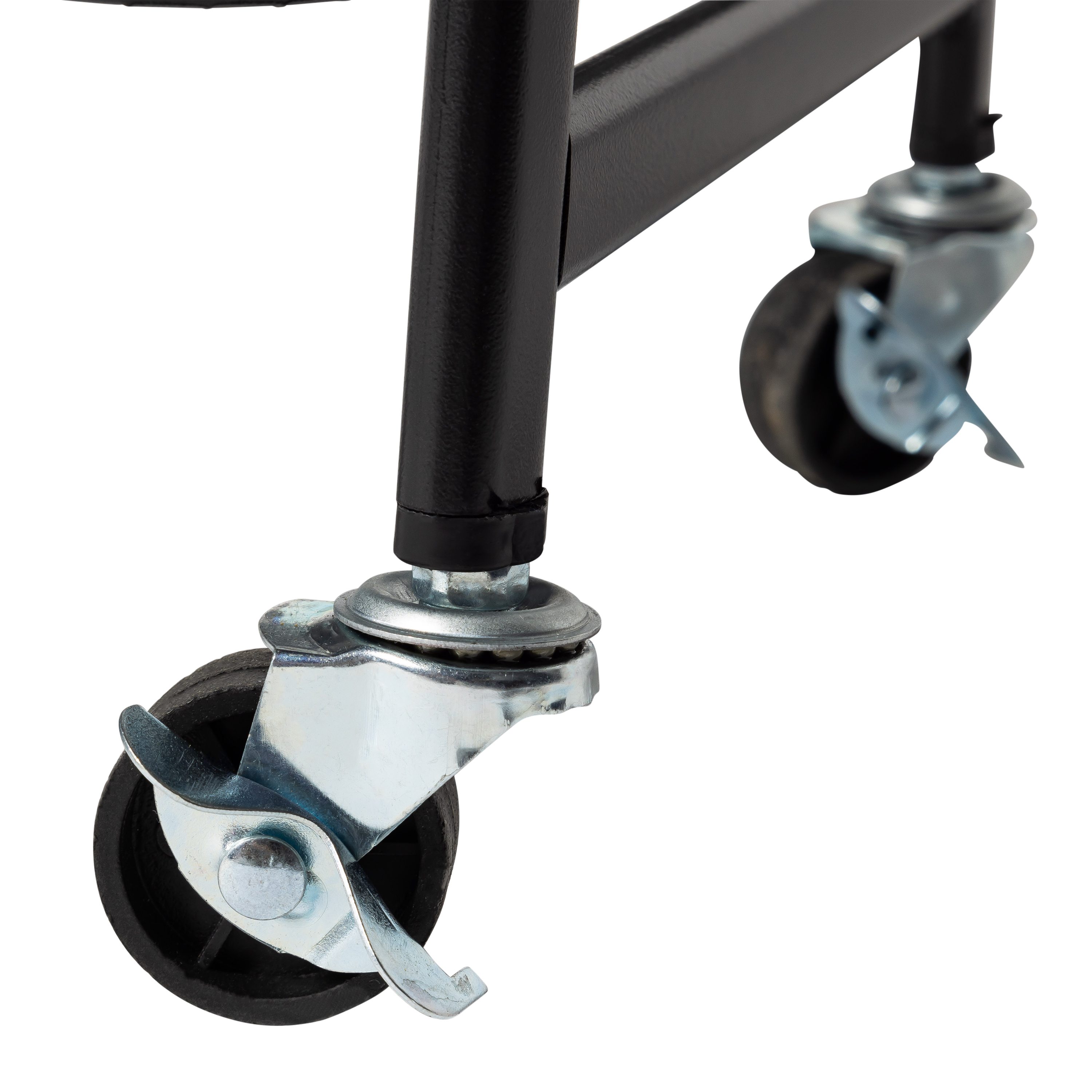 3-Tier Metal Rolling Cart 17.9in x 29.9in