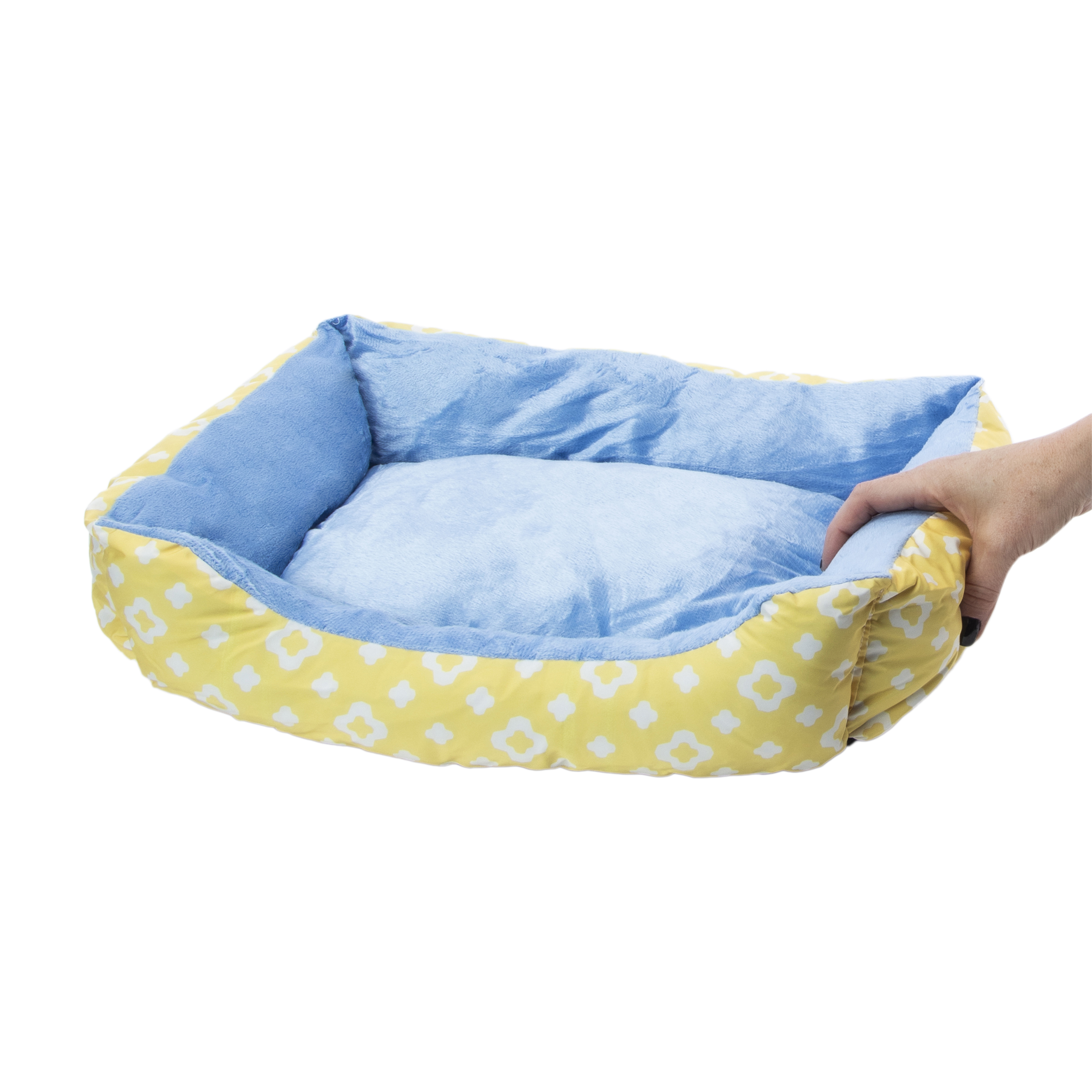Printed Cuddler Pet Bed 20in x 16in