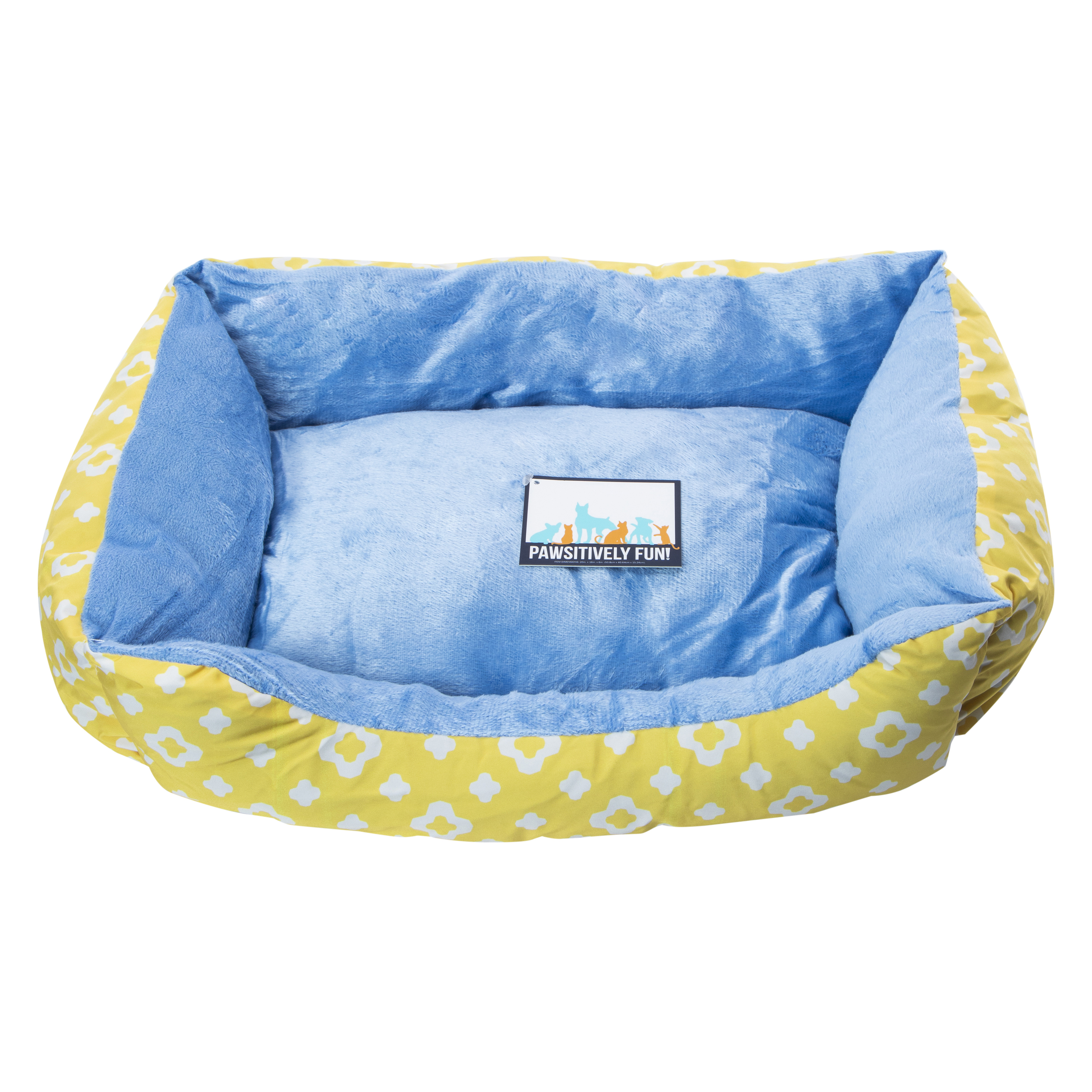 Printed Cuddler Pet Bed 20in x 16in