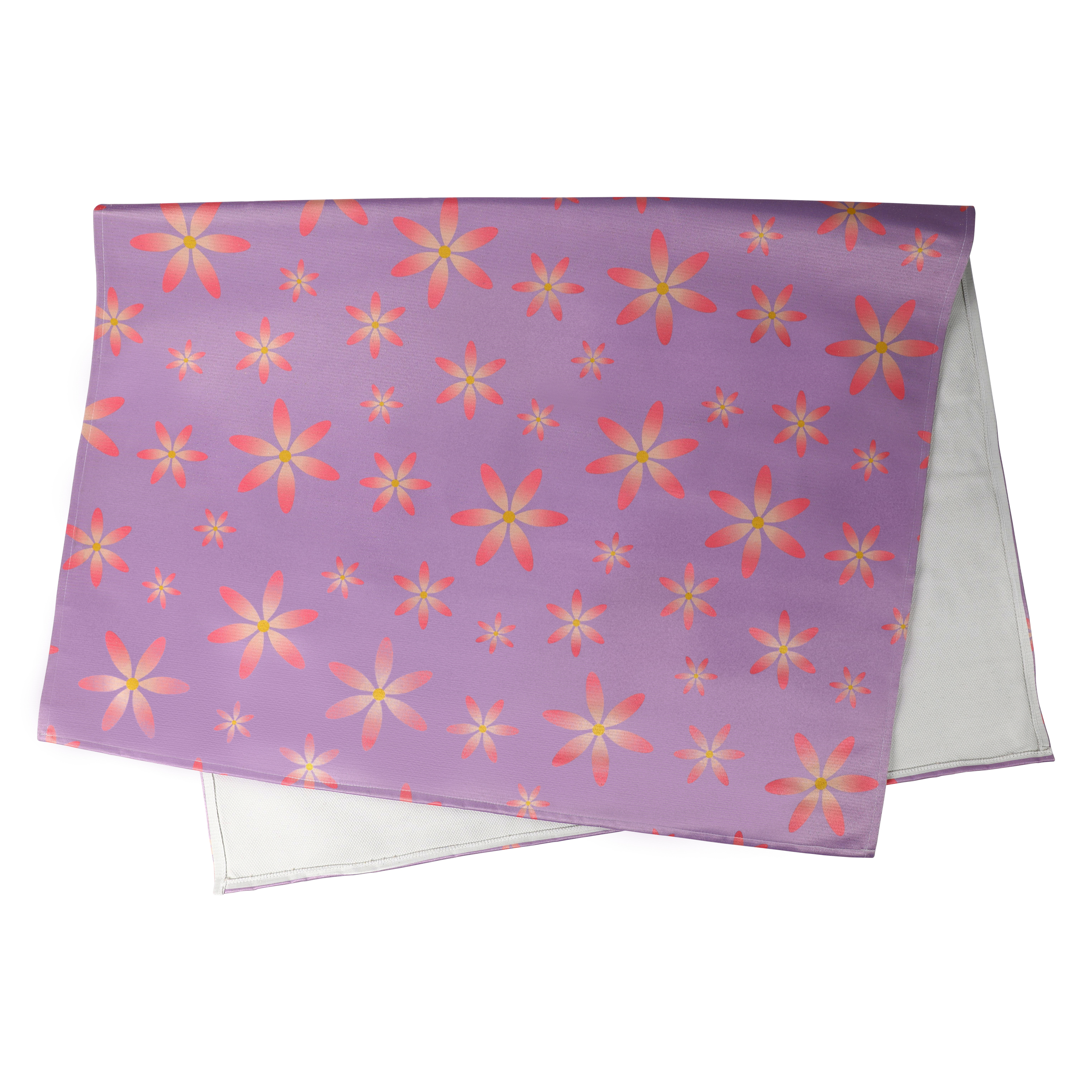 Floral Washable Rug 48in x 72in