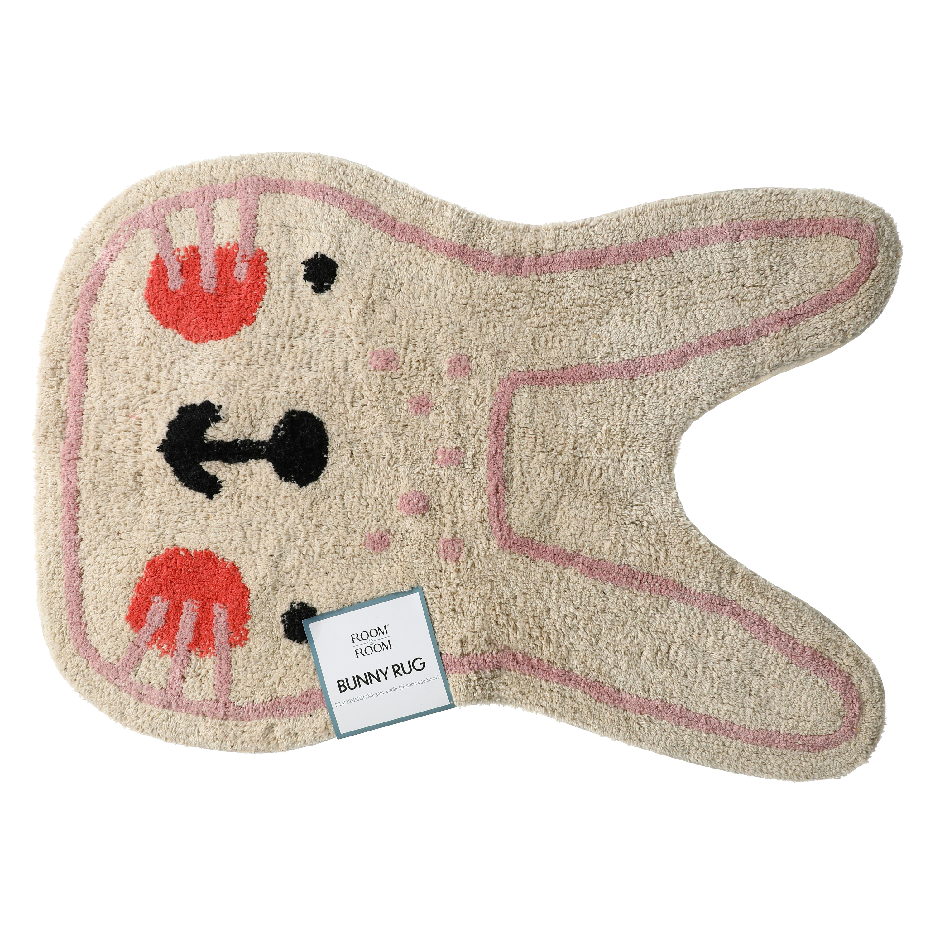 Shaped Accent Rug 30in