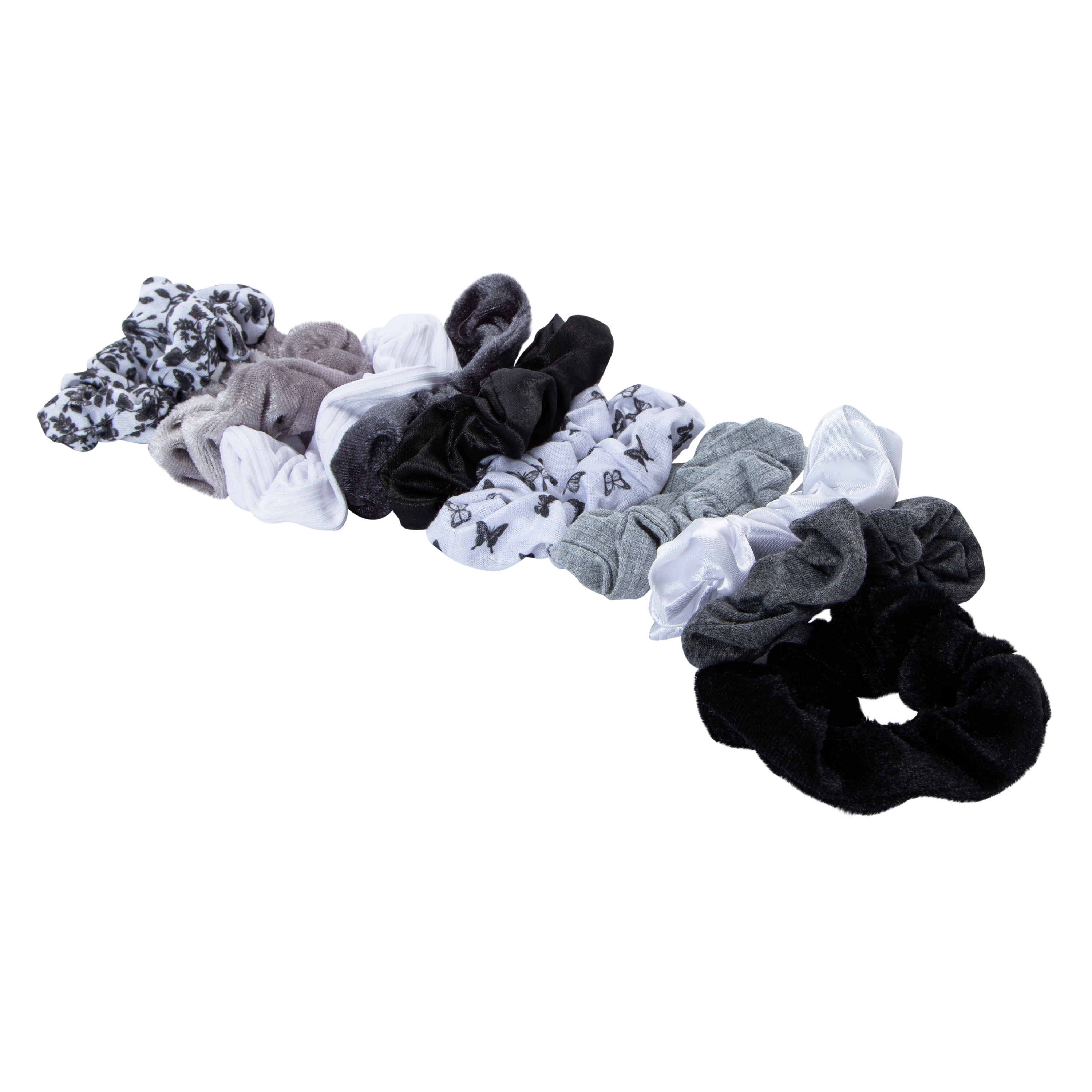 Assorted Scrunchie Set 10-Count