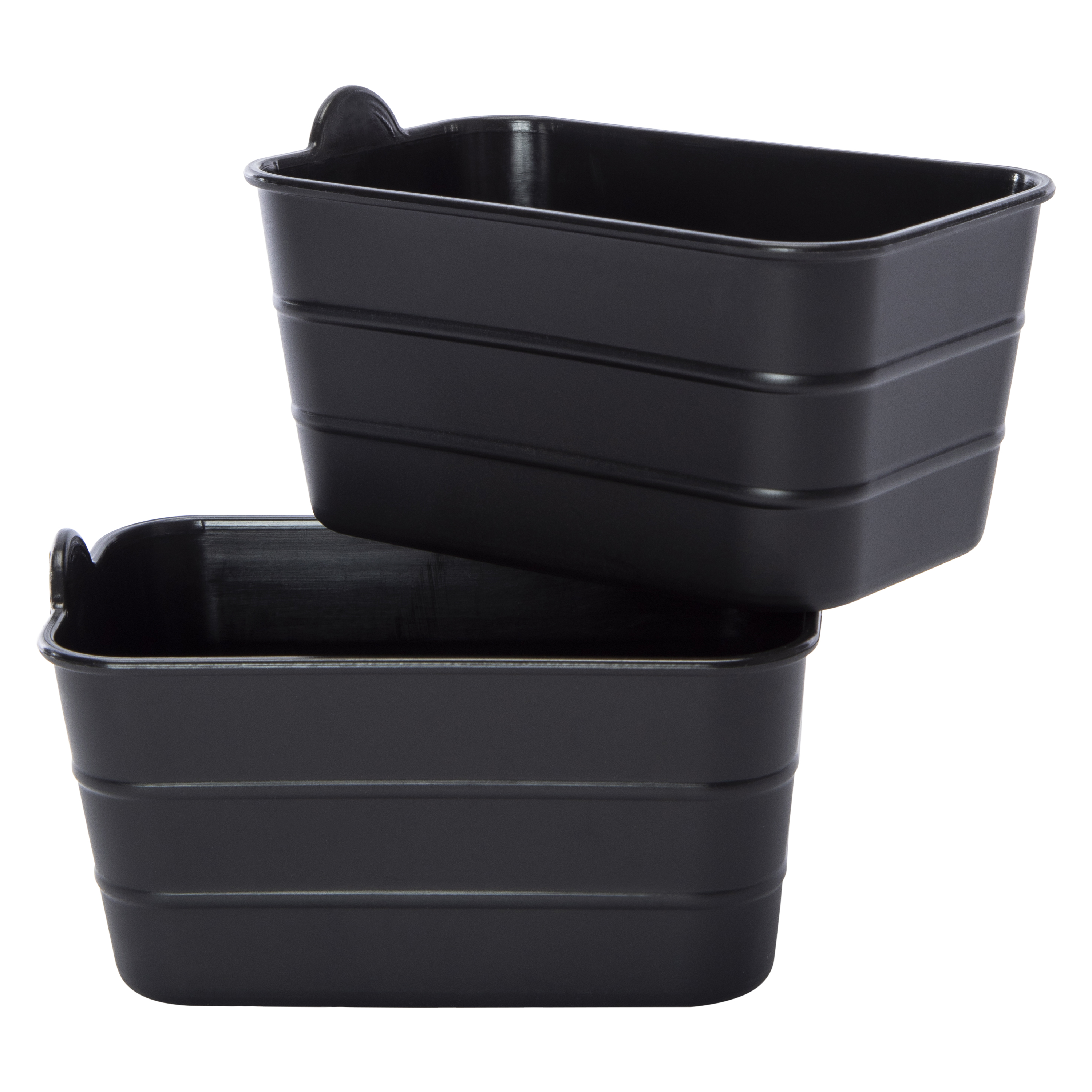 2-Pack Small Storage Bins 5.19in x 3.38in