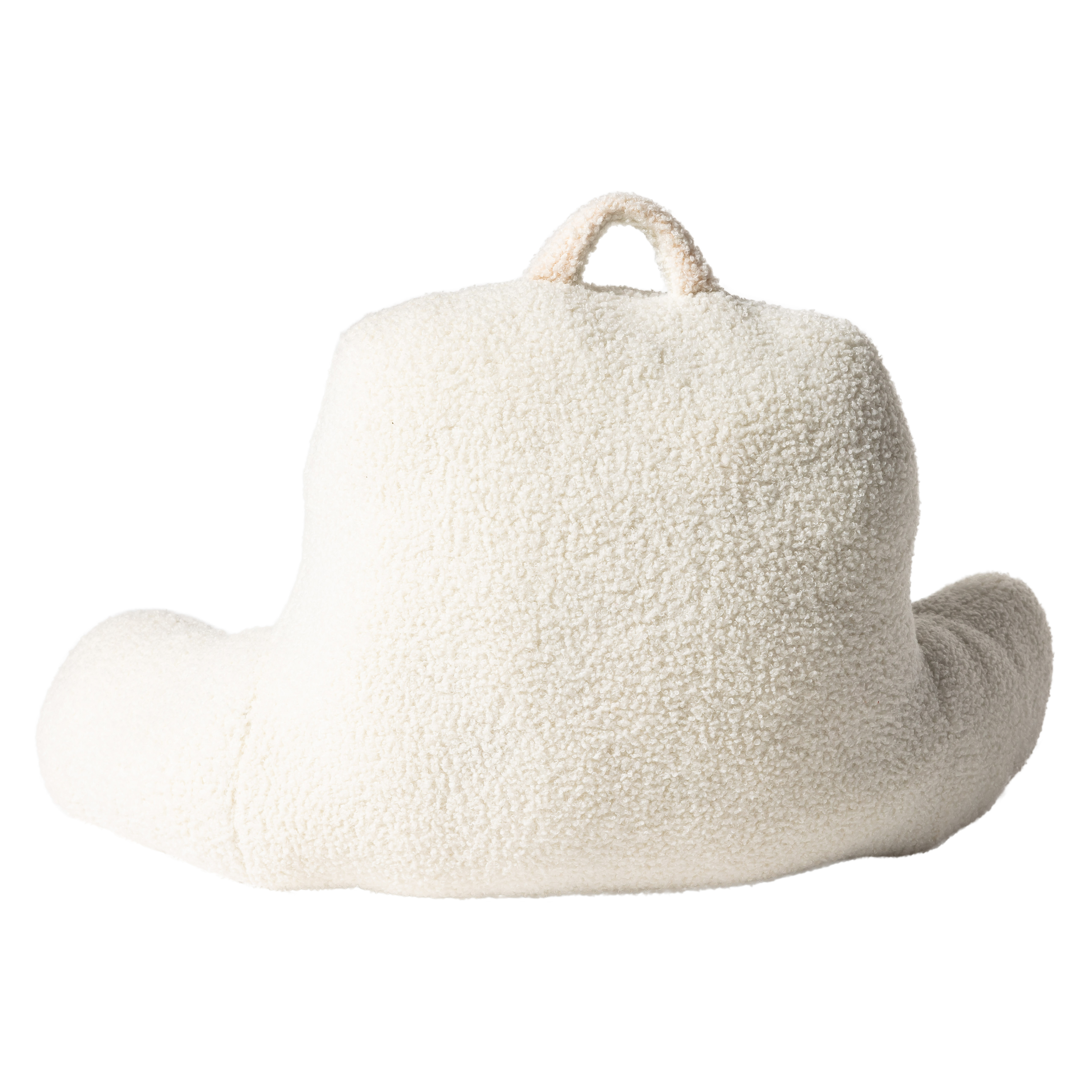 Winky Face Bed Rest Pillow 33in x 17in