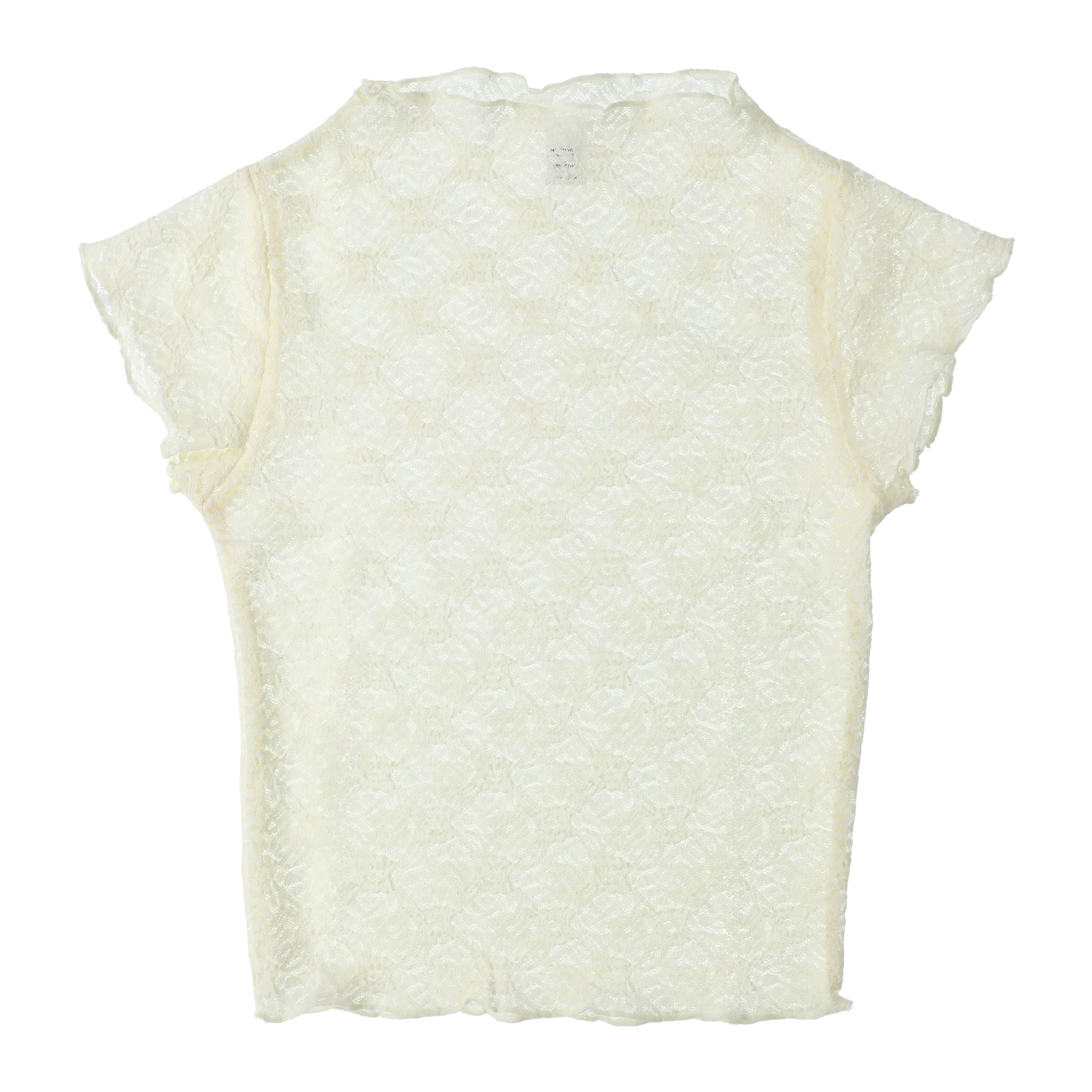 shalomclub SL PURO LACE TOP ホワイト SL PURO LACE TOP : @s.h.a.l.o.m.c.l.u.b